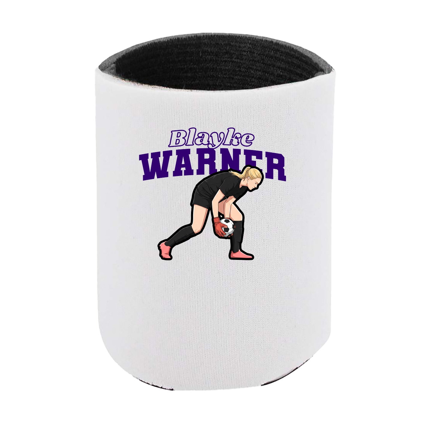 Can Holder — Name Arch in White