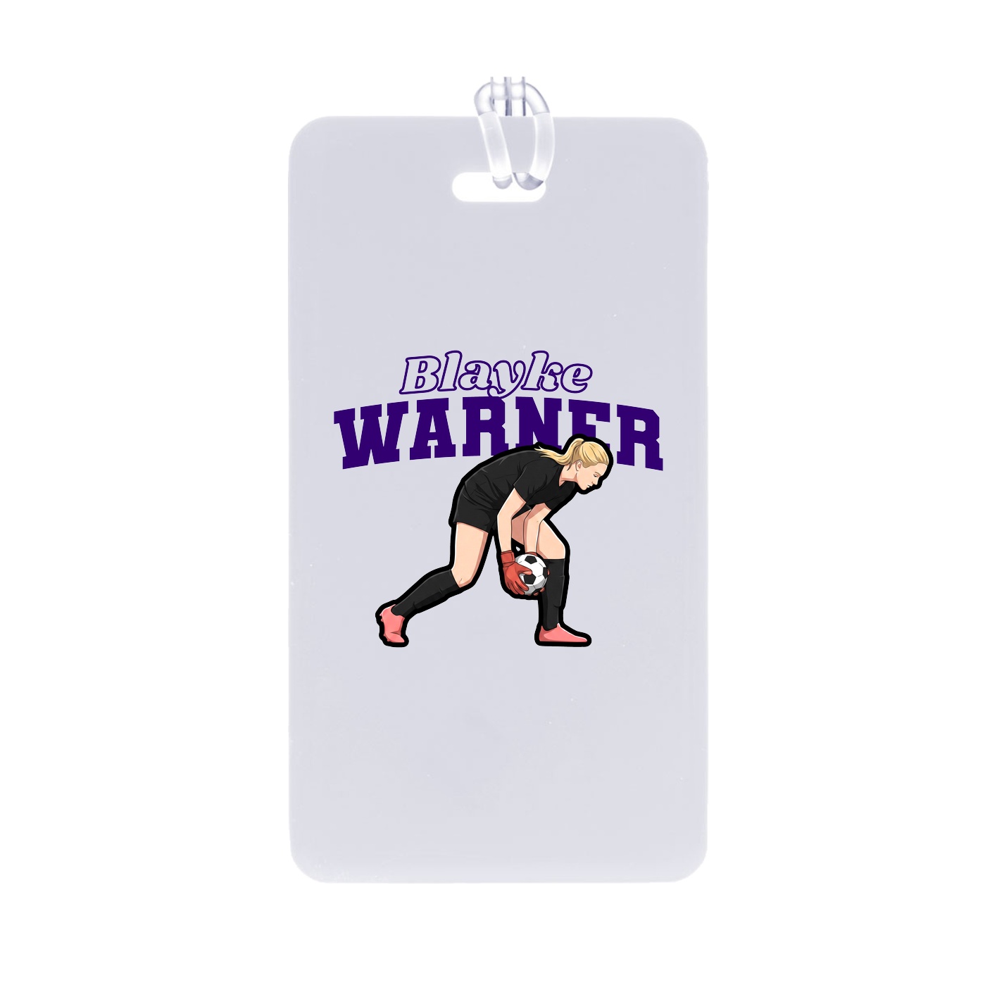 Bag Tag — Name Arch in Classic
