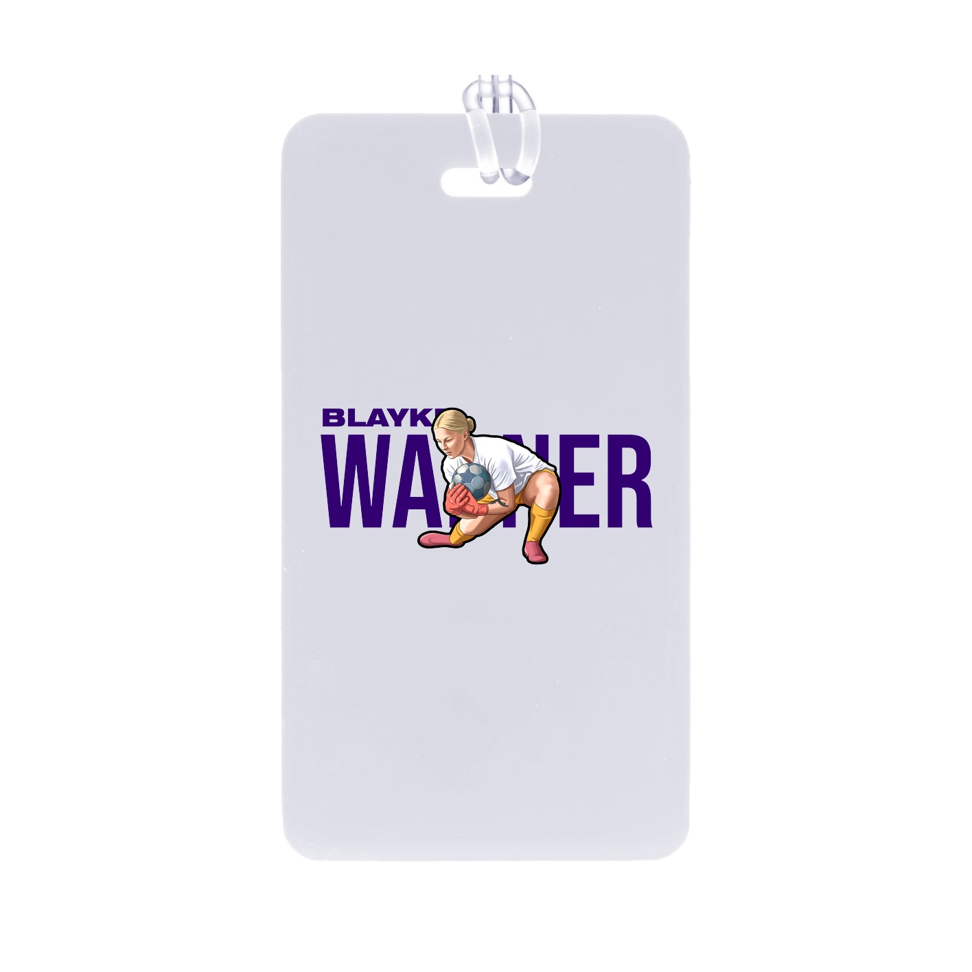 Bag Tag — Player Name in Classic