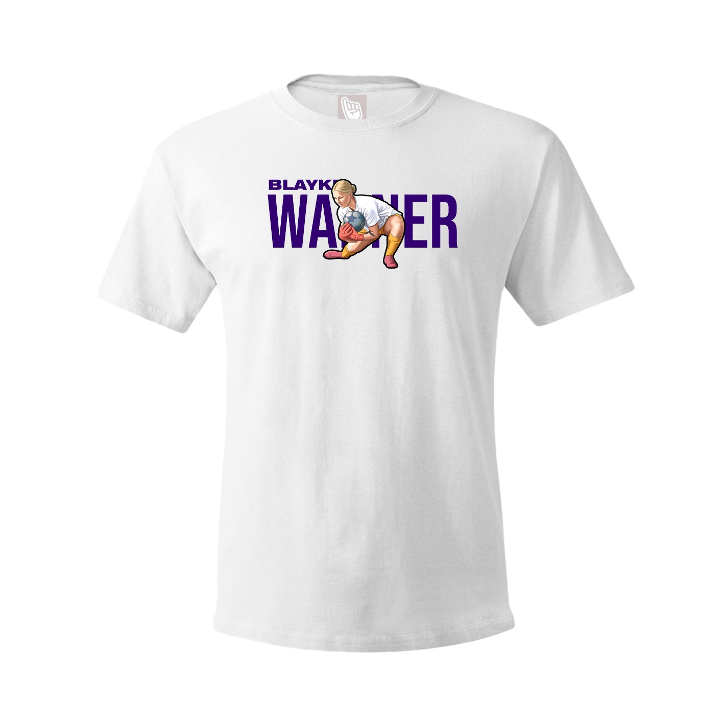 Youth Tee — Player Name in White
