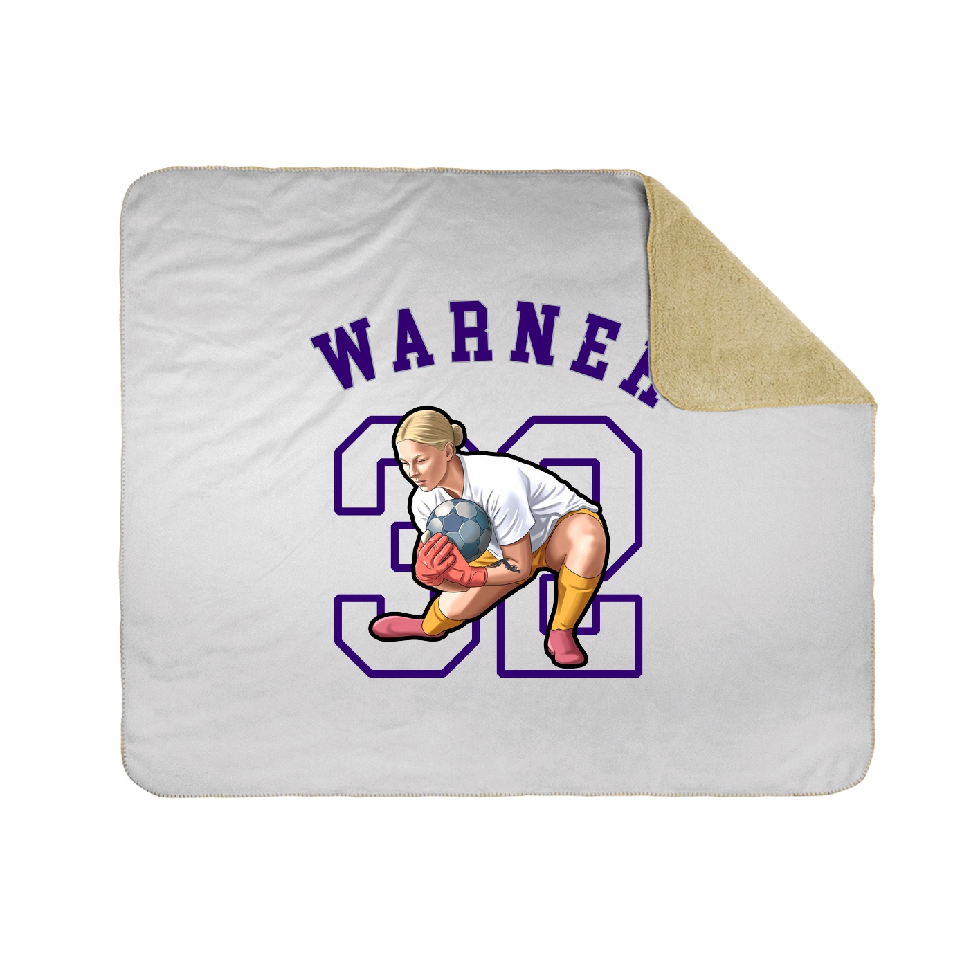 Throw Blanket — Shirsey Arch in White