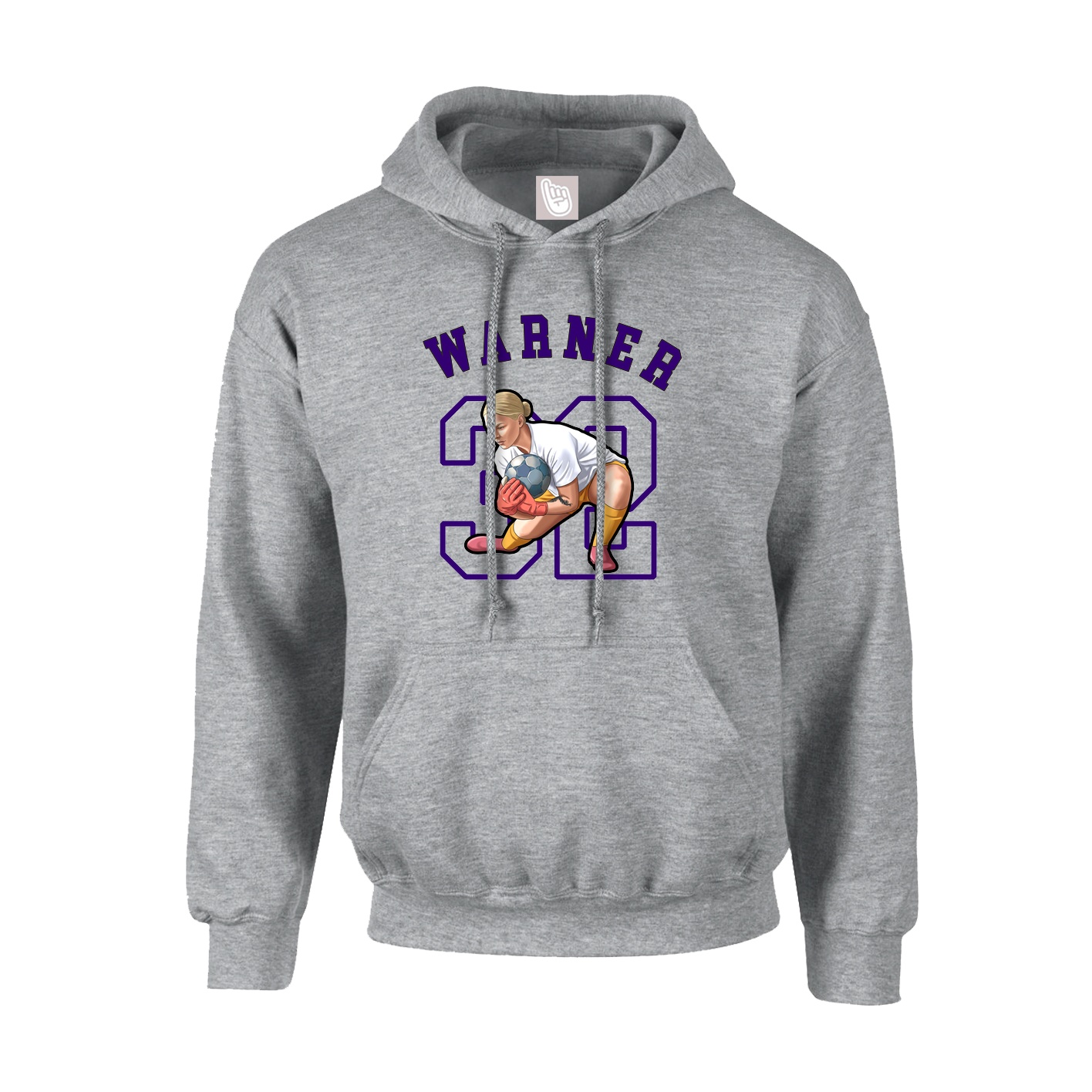 Hoodie — Shirsey Arch in Grey