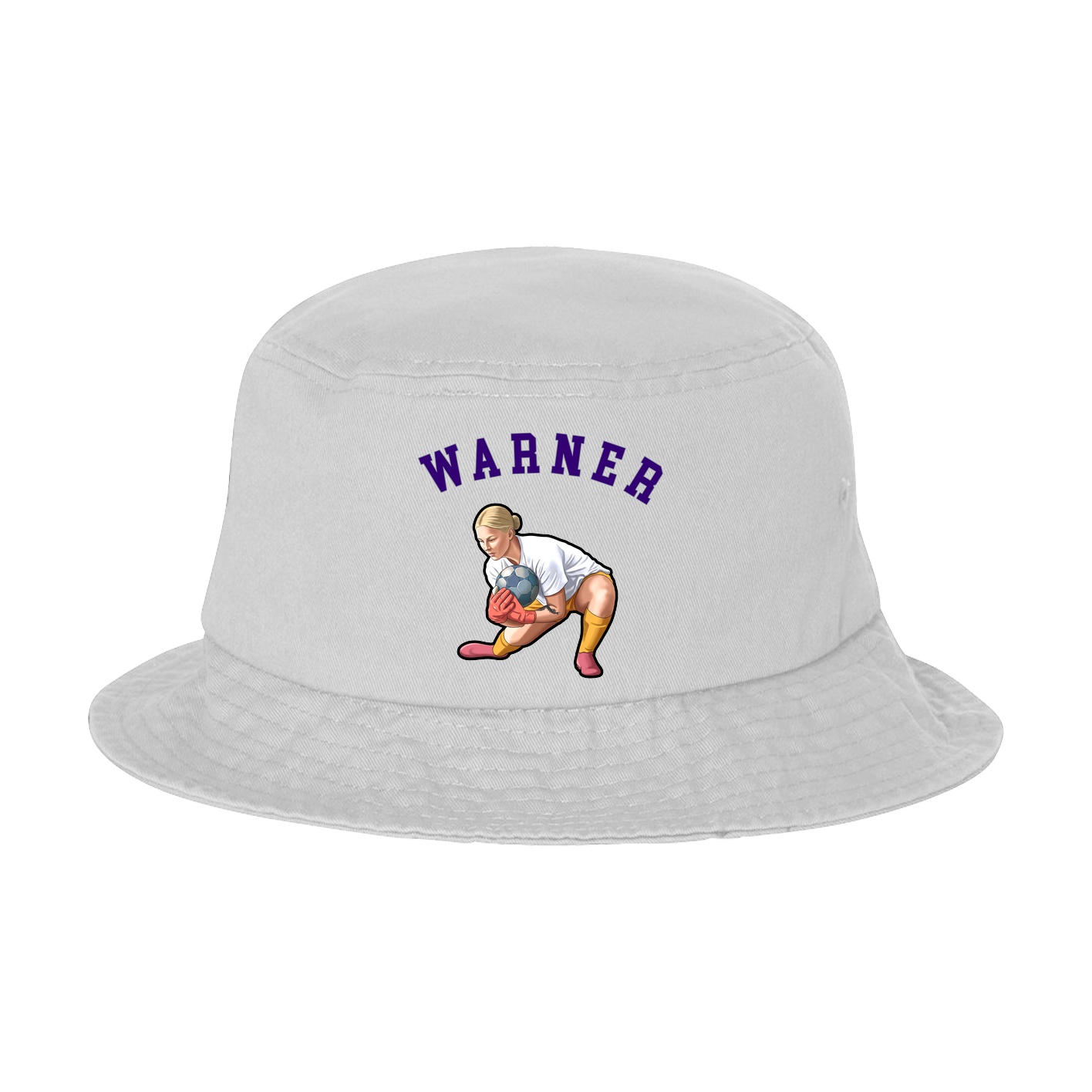 Bucket Cap — Shirsey Arch in White