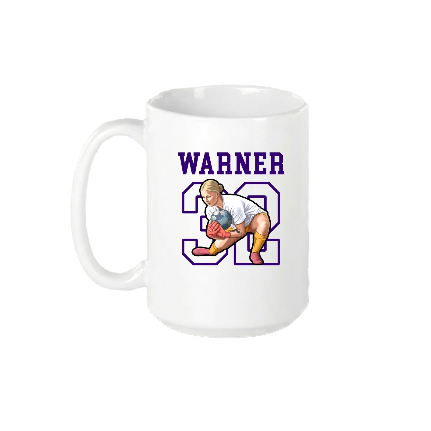 15oz Coffee Mug — Shirsey in White