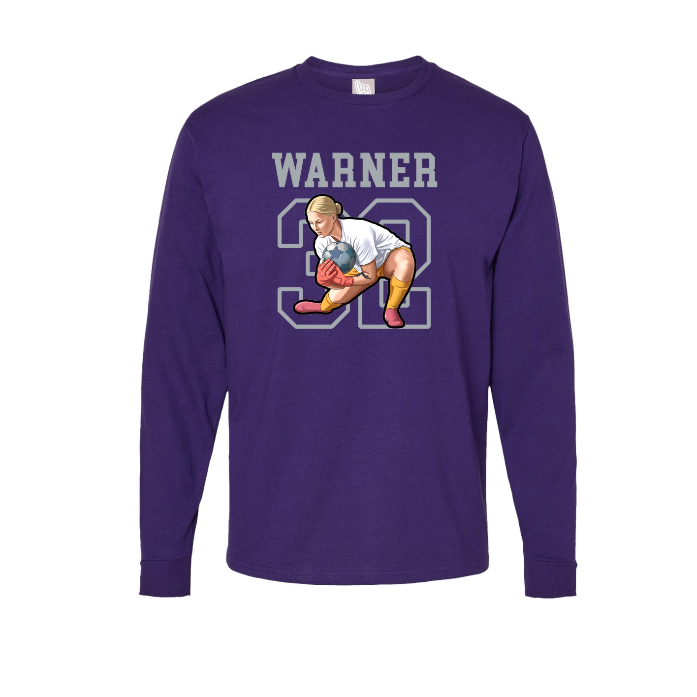 Long Sleeve Tee — Shirsey in Purple