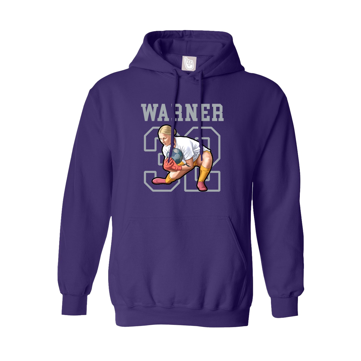 Hoodie — Shirsey in Purple