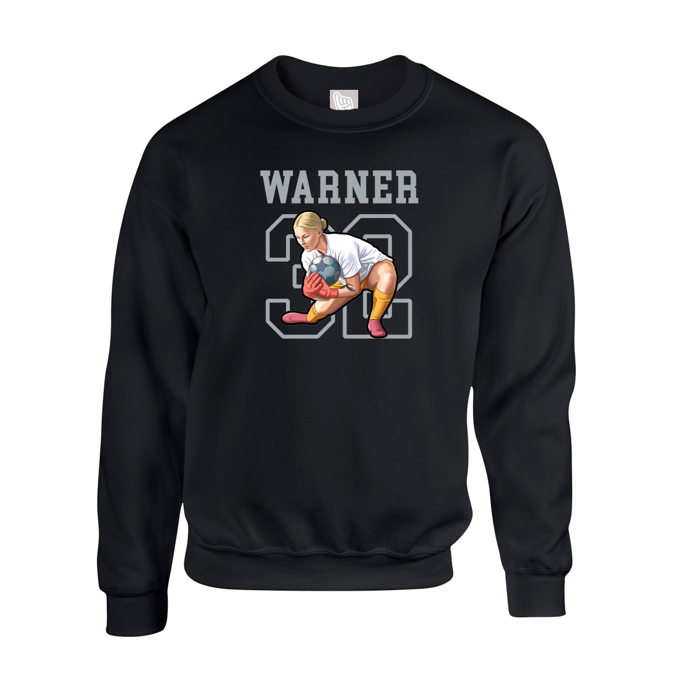 Fleece Crew — Shirsey in Black
