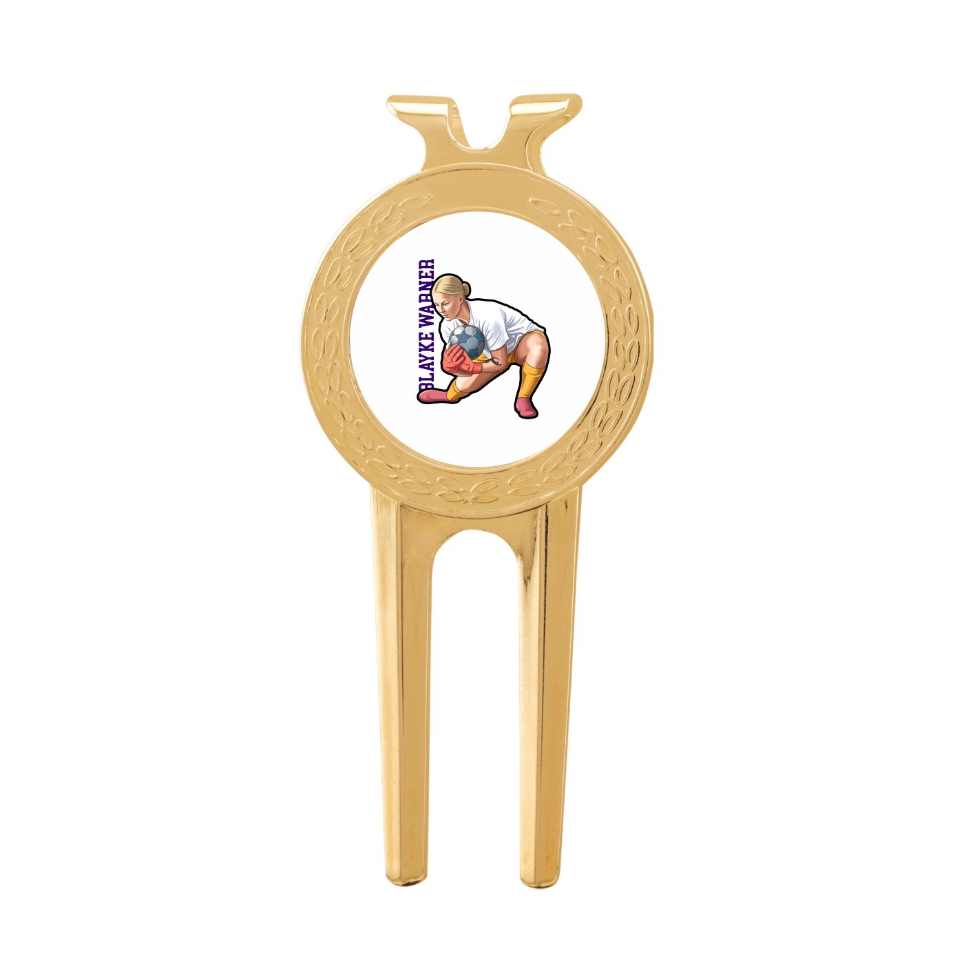 Divot Tool with Ball Marker — Name Vertical in Classic
