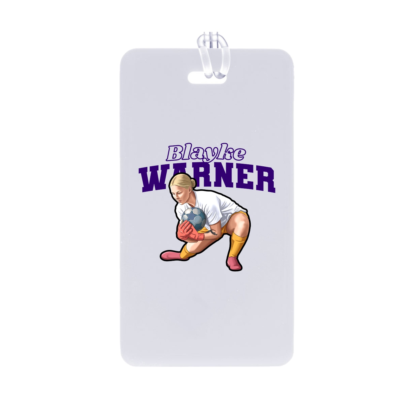Bag Tag — Name Arch in Classic