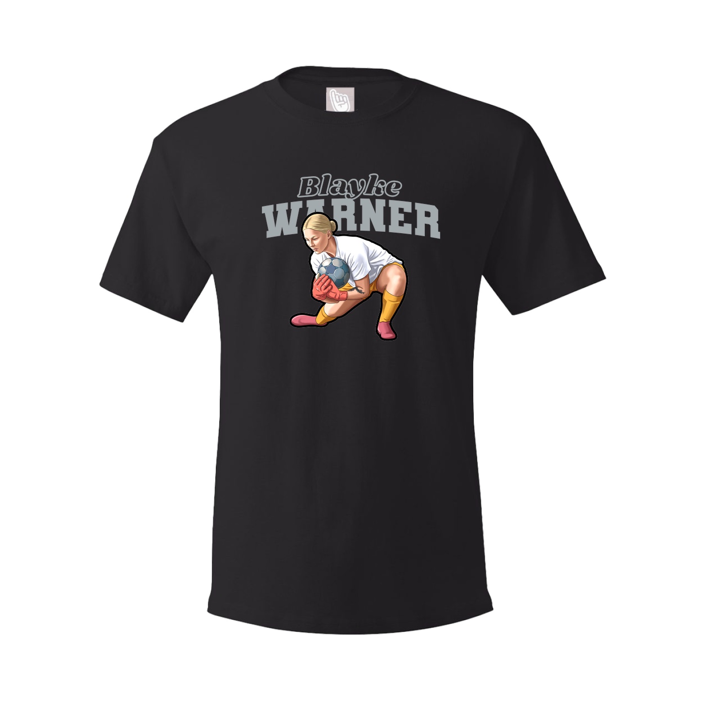 Youth Tee — Name Arch in Black