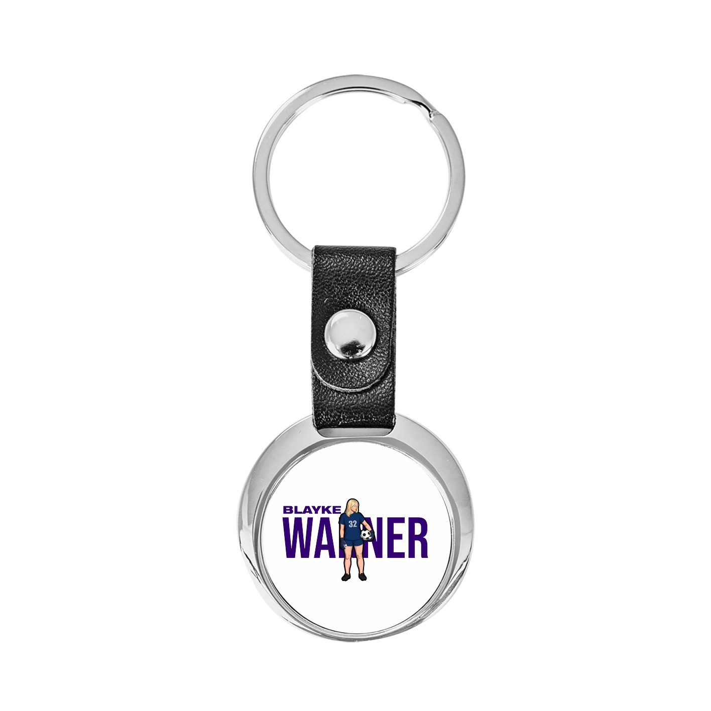 Key Chain — Player Name in Classic