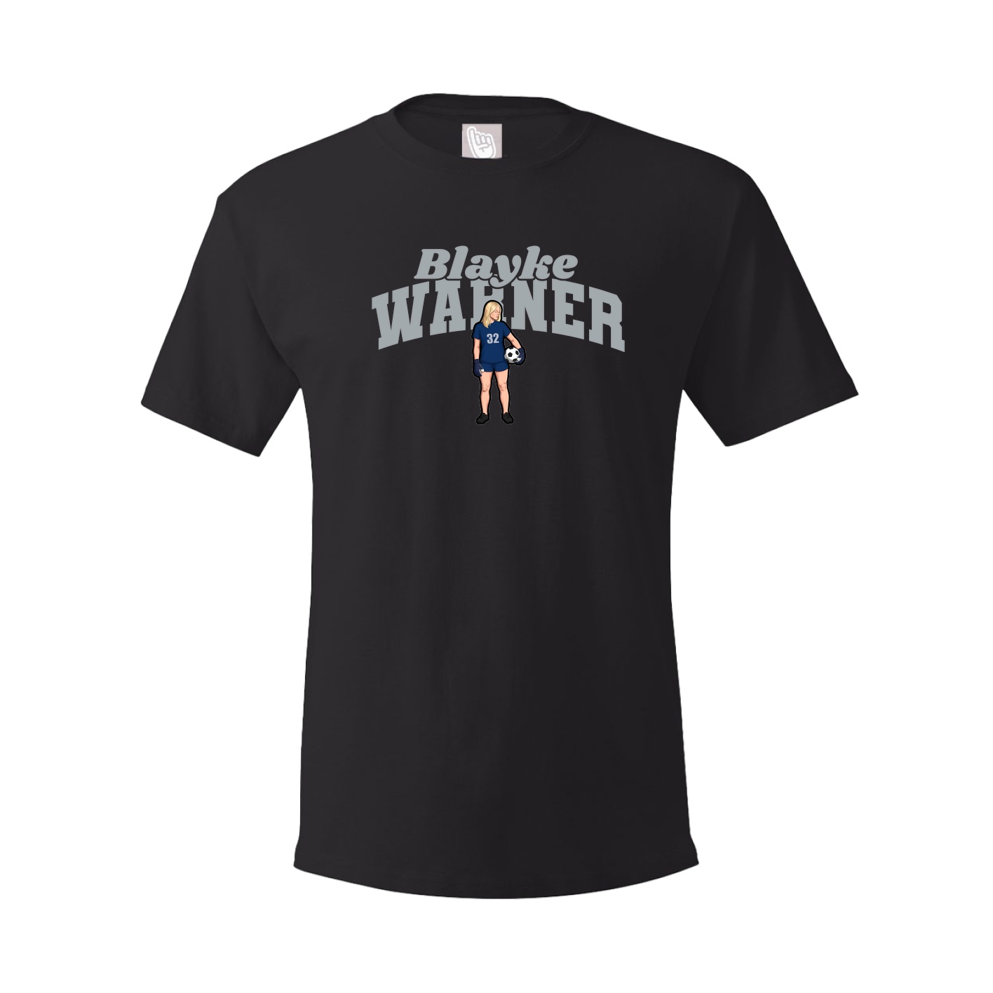 Youth Tee — Signature Arch in Black