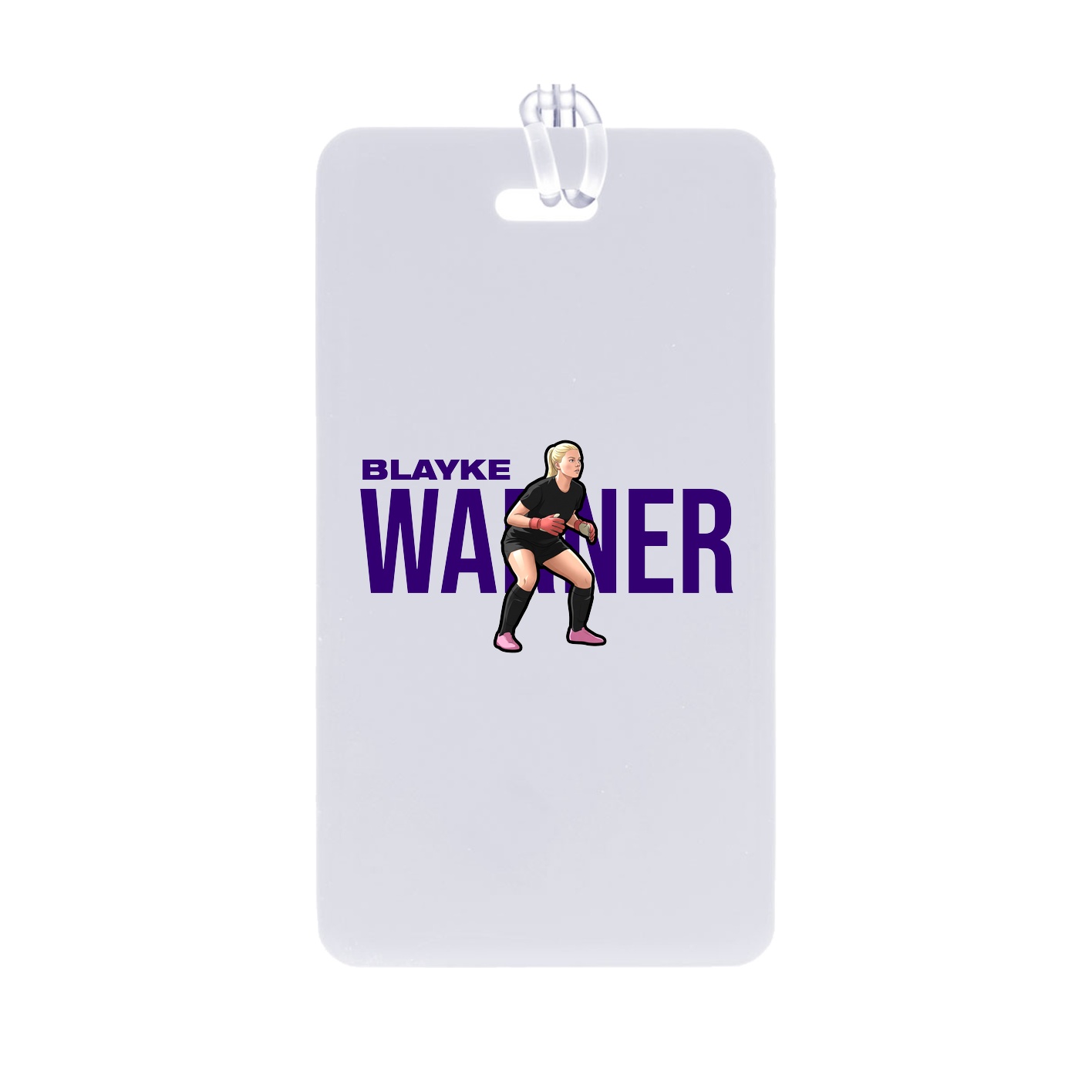 Bag Tag — Player Name in Classic