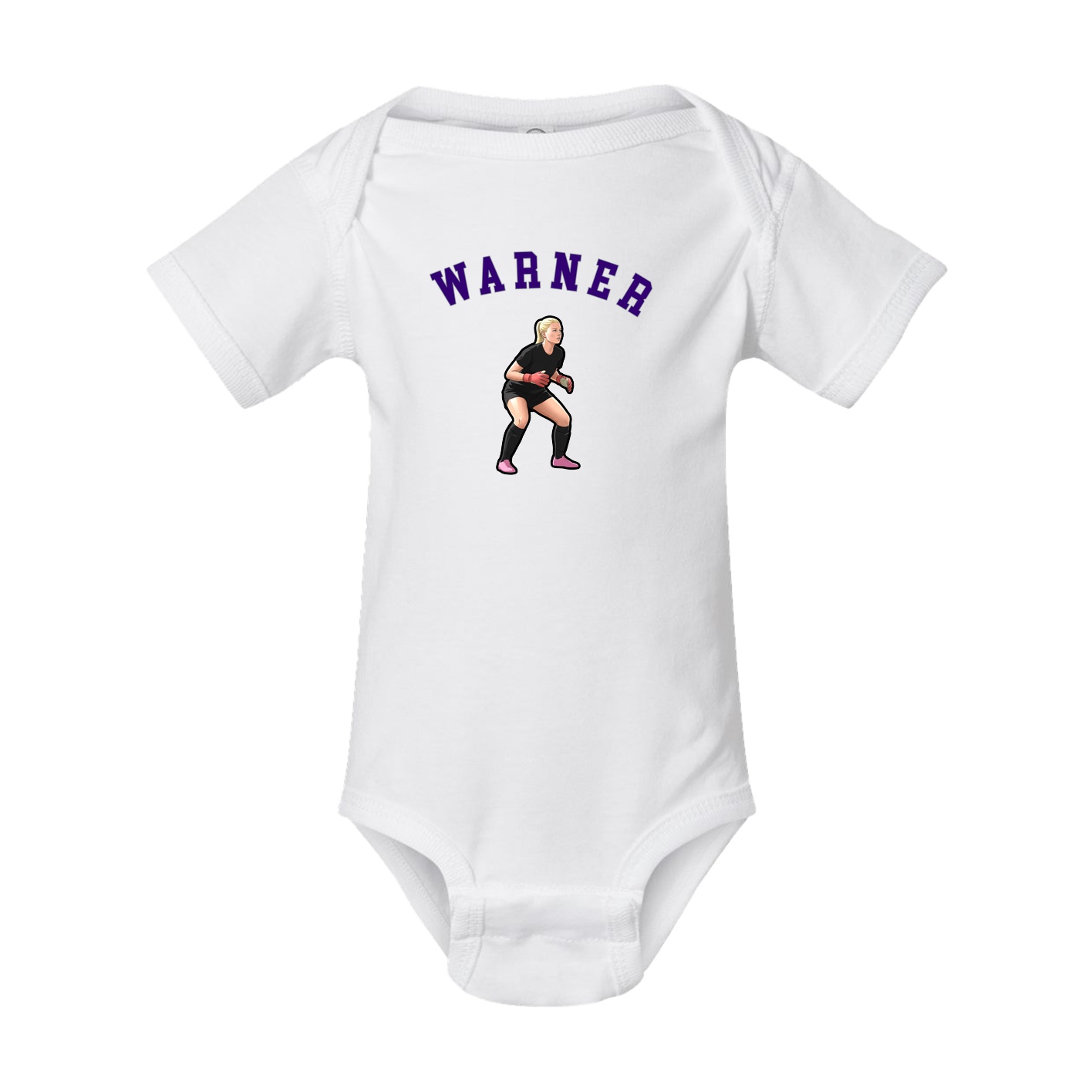 Baby Onesie — Shirsey Arch in White