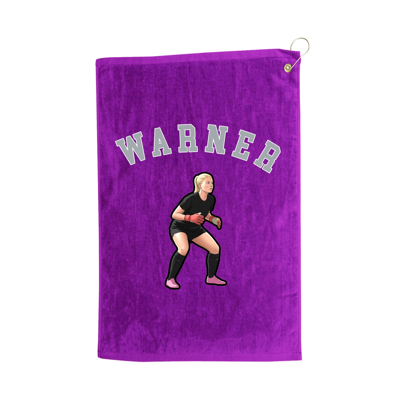 Golf Towel — Shirsey Arch in Purple