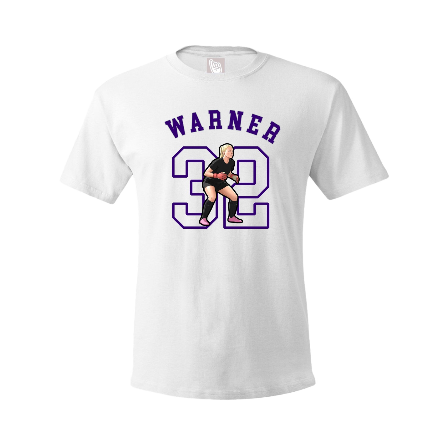 Youth Tee — Shirsey Arch in White