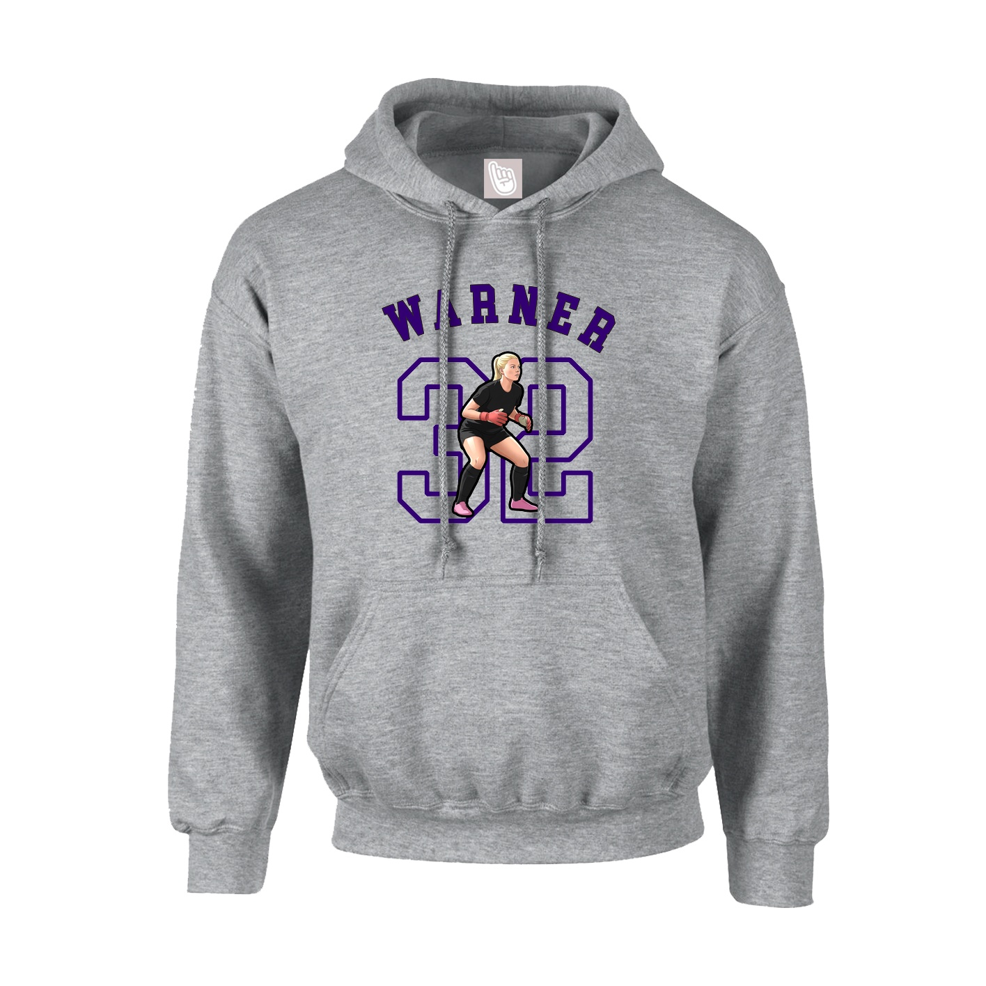 Hoodie — Shirsey Arch in Grey