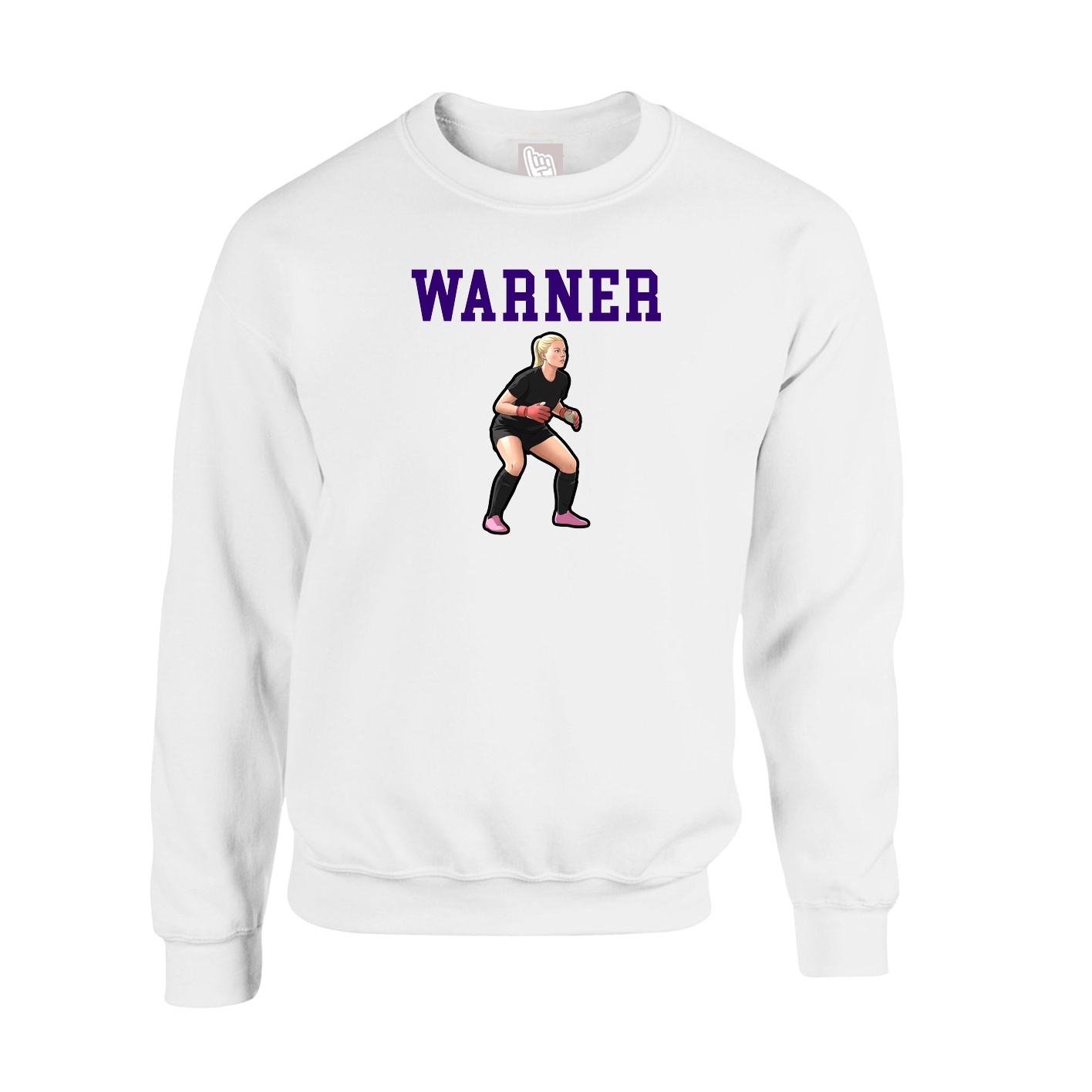 Fleece Crew — Shirsey in White