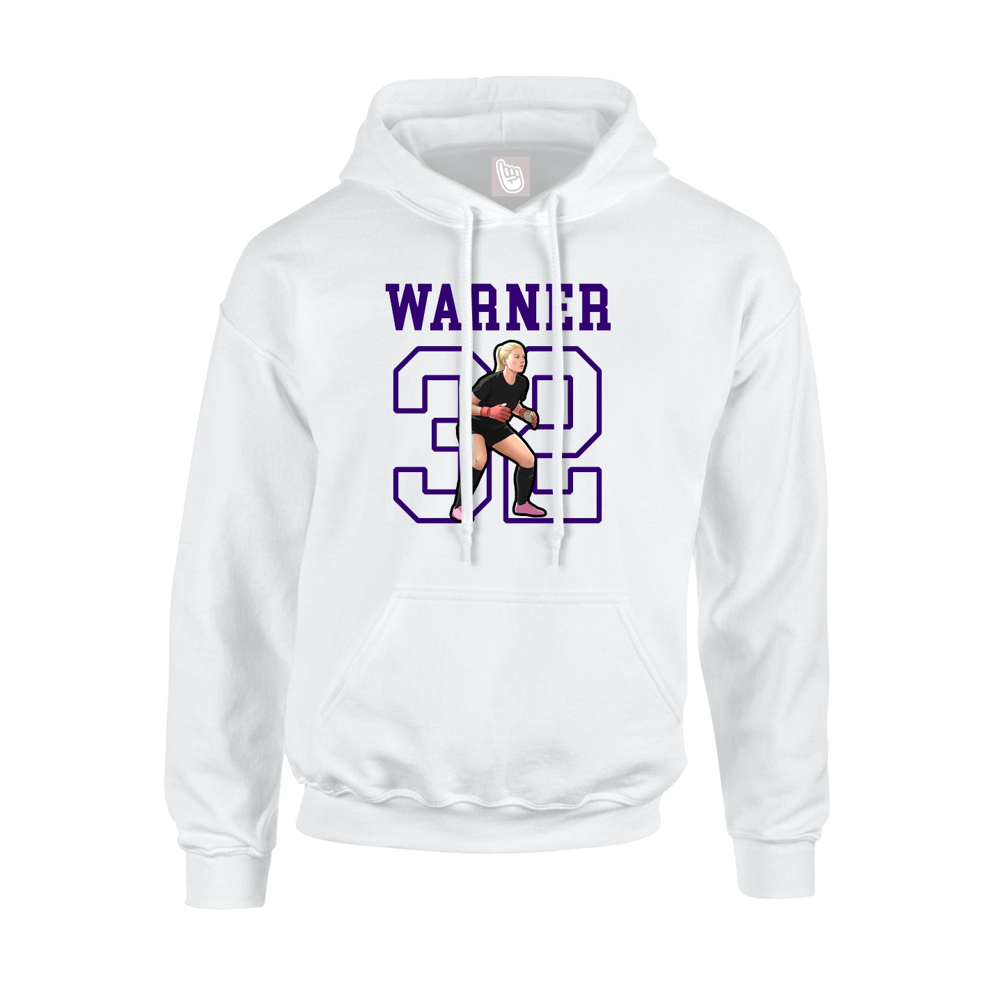 Youth Hoodie — Shirsey in White