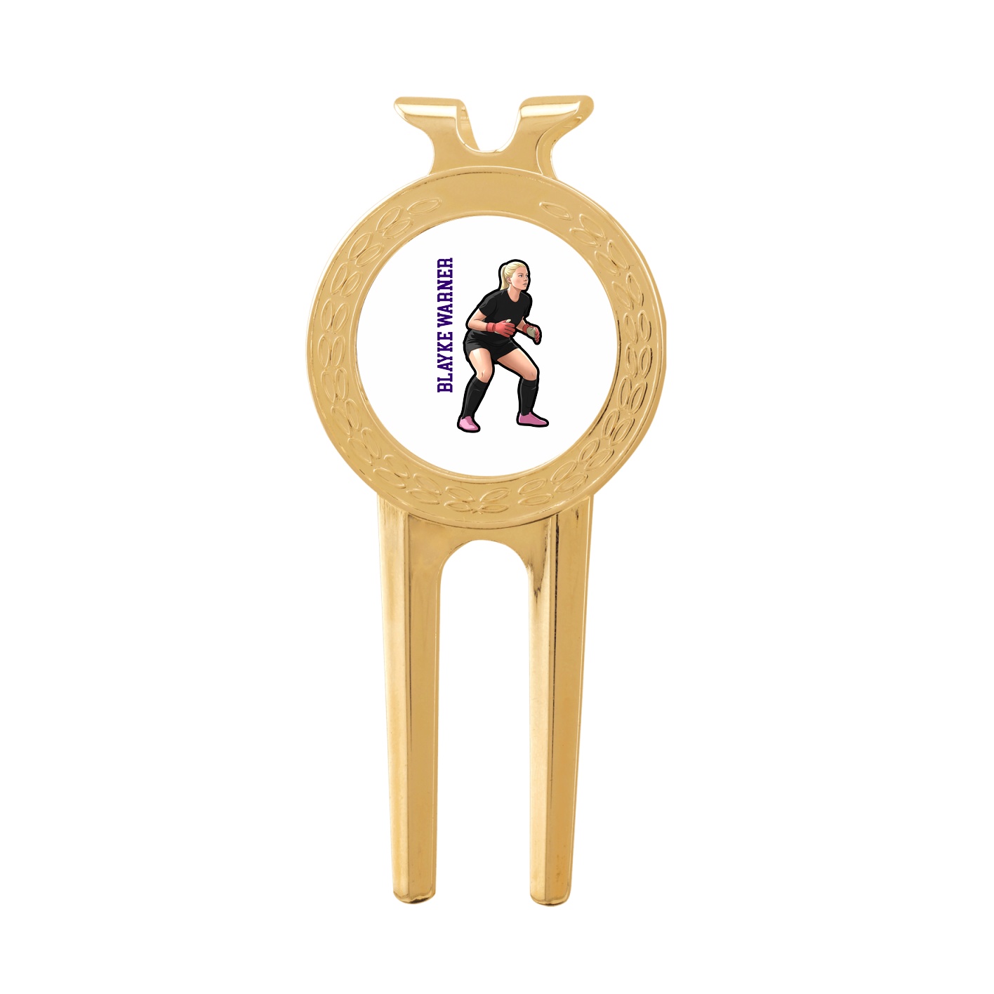 Divot Tool with Ball Marker — Name Vertical in Classic