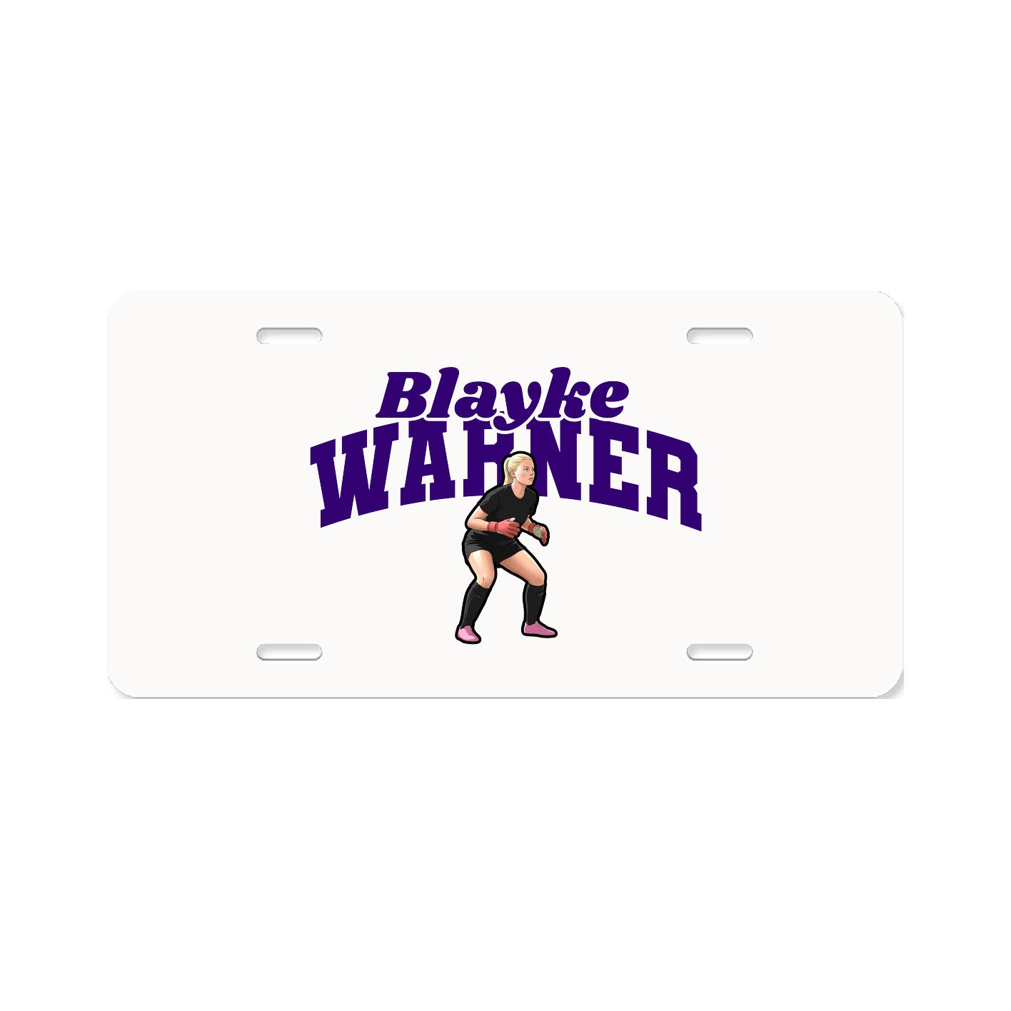 License Plate — Signature Arch in Classic