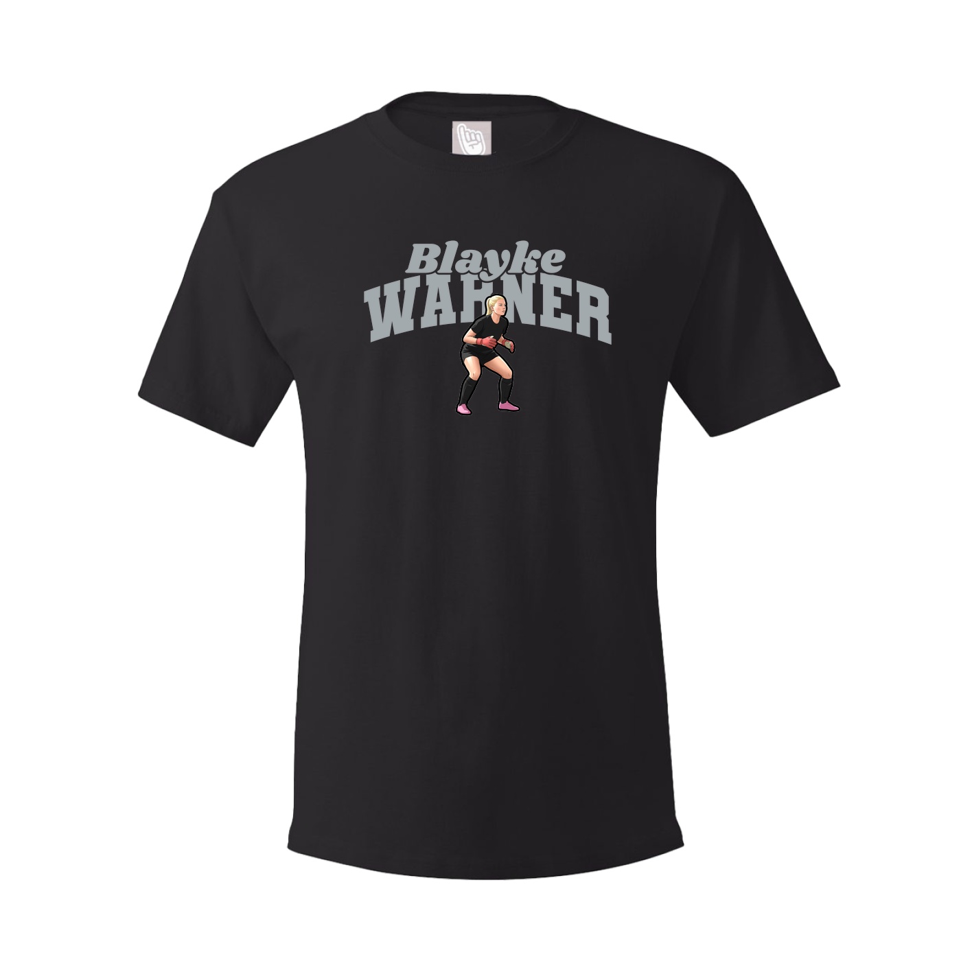 Youth Tee — Signature Arch in Black