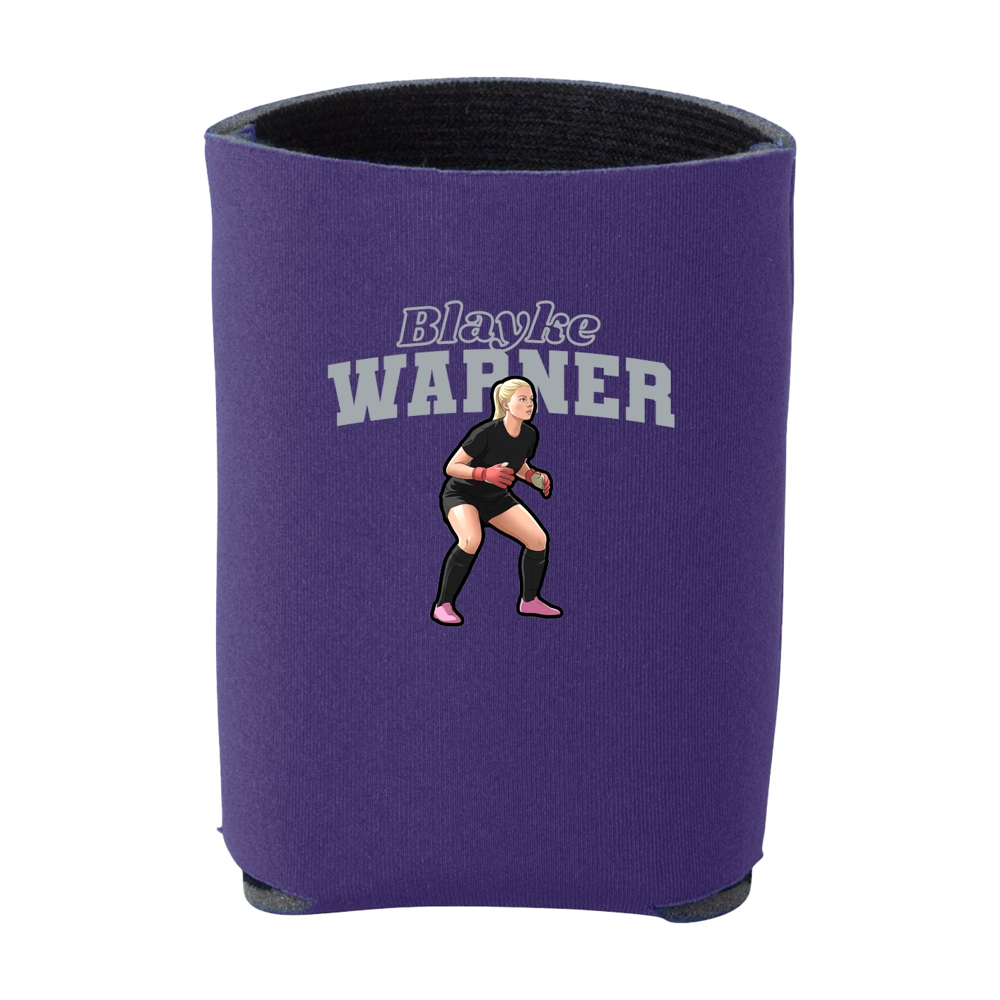 Can Holder — Name Arch in Purple