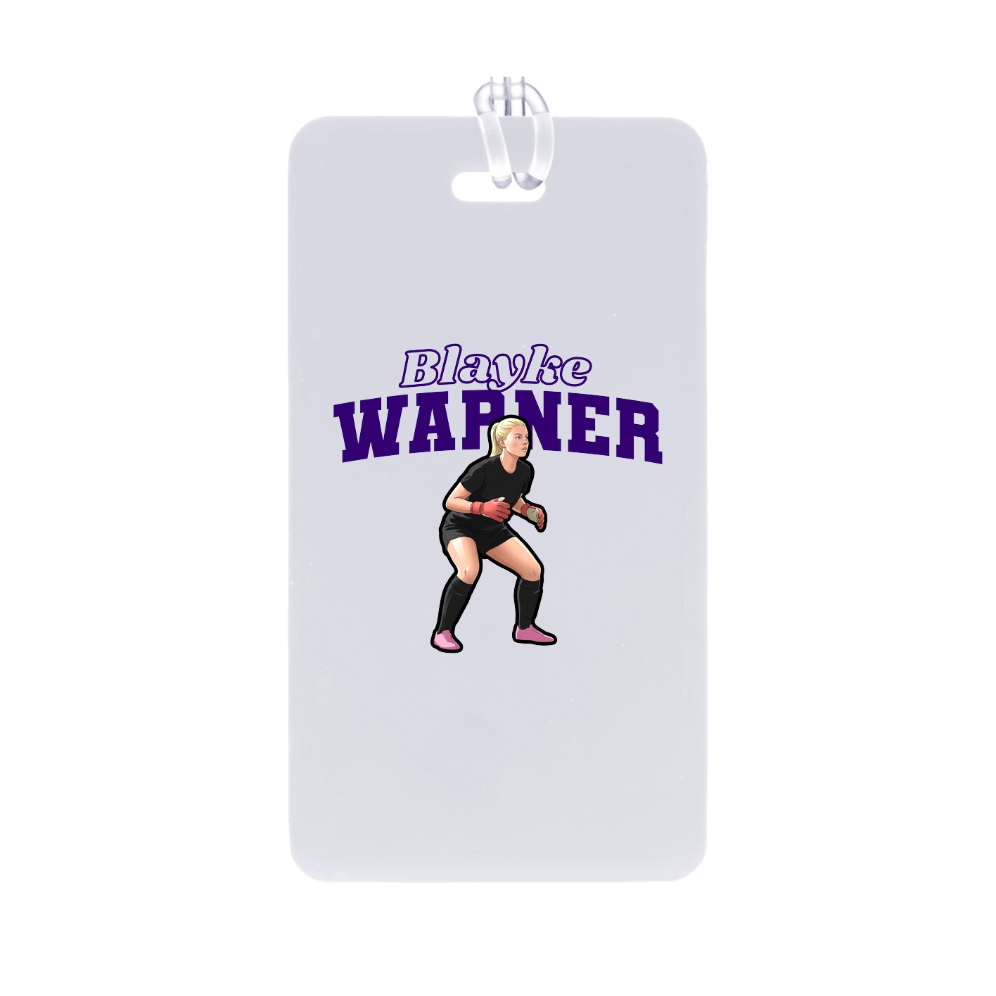 Bag Tag — Name Arch in Classic