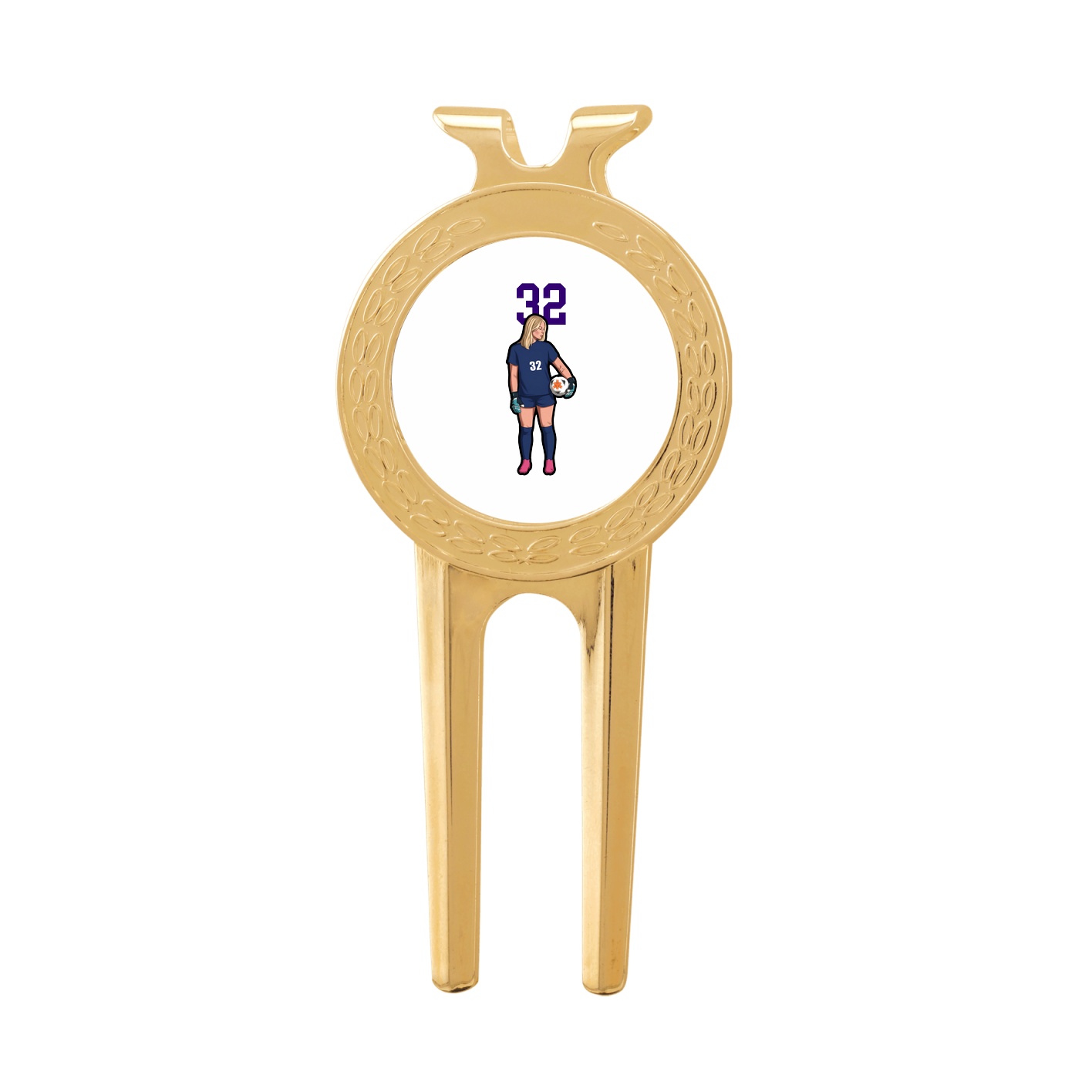 Divot Tool with Ball Marker — Number Top in Classic