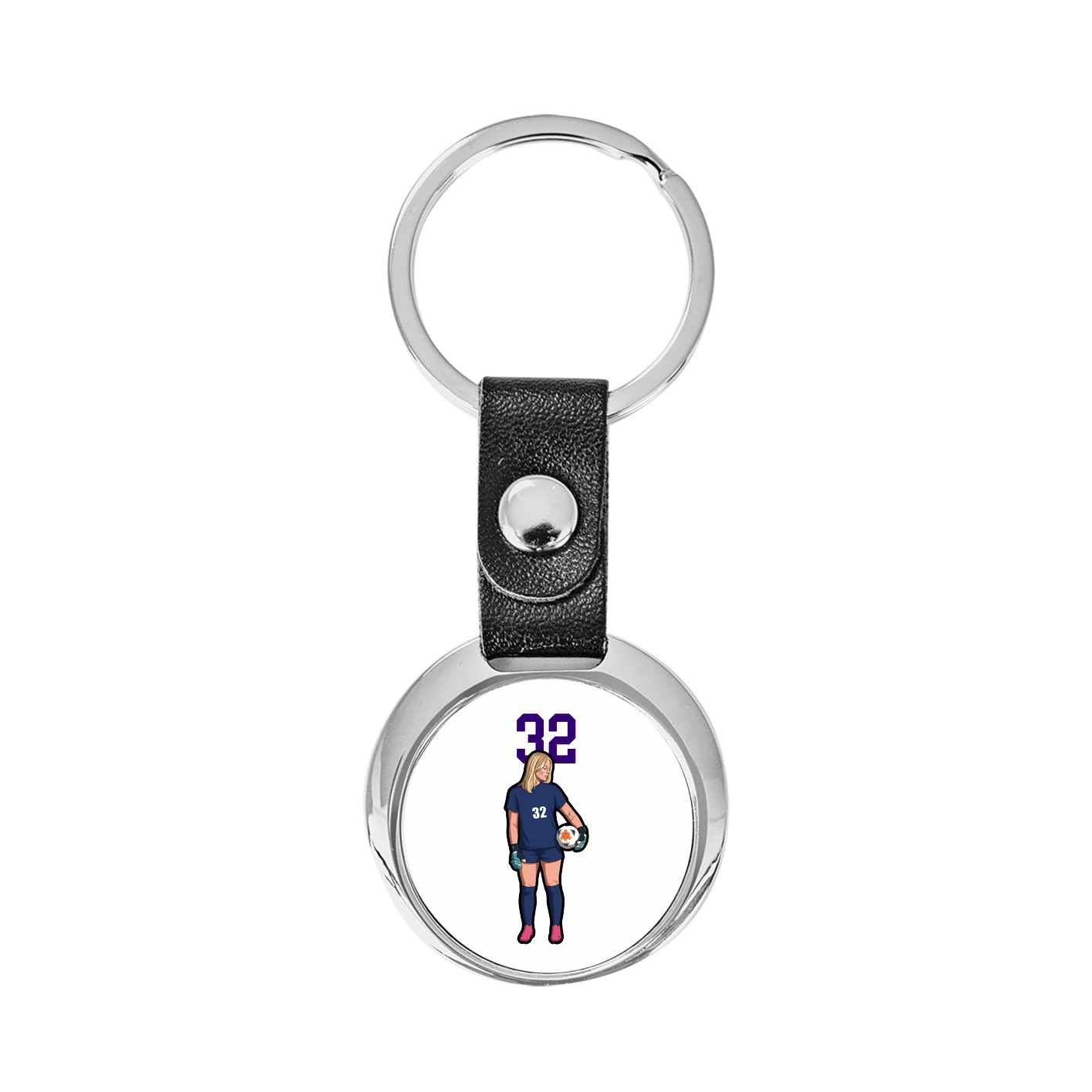 Key Chain — Number Top in Classic