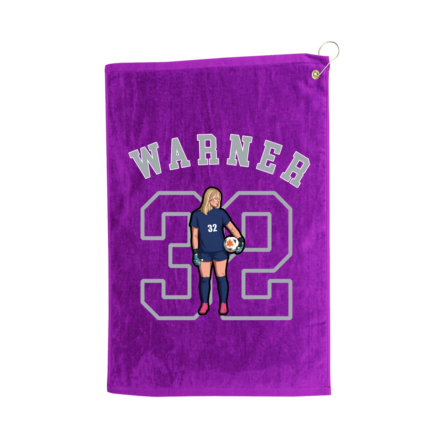 Golf Towel — Shirsey Arch in Purple
