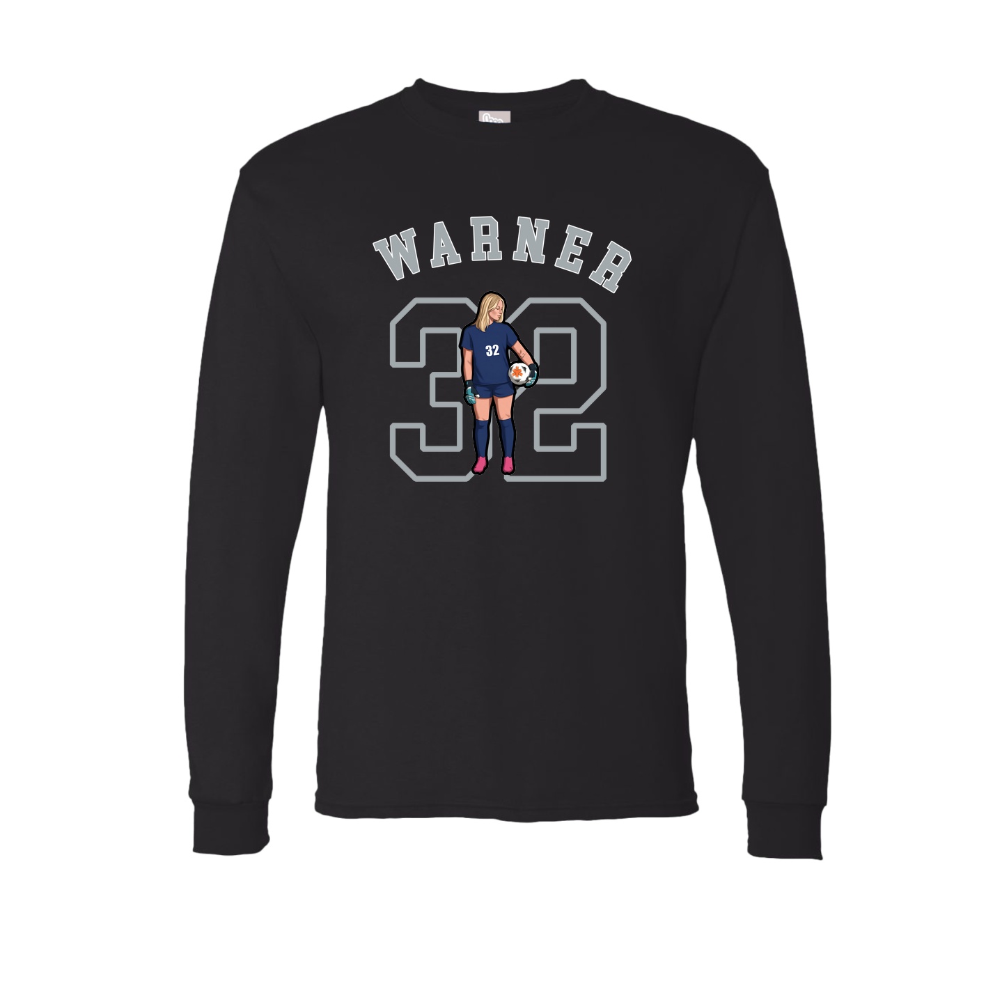 Long Sleeve Tee — Shirsey Arch in Black
