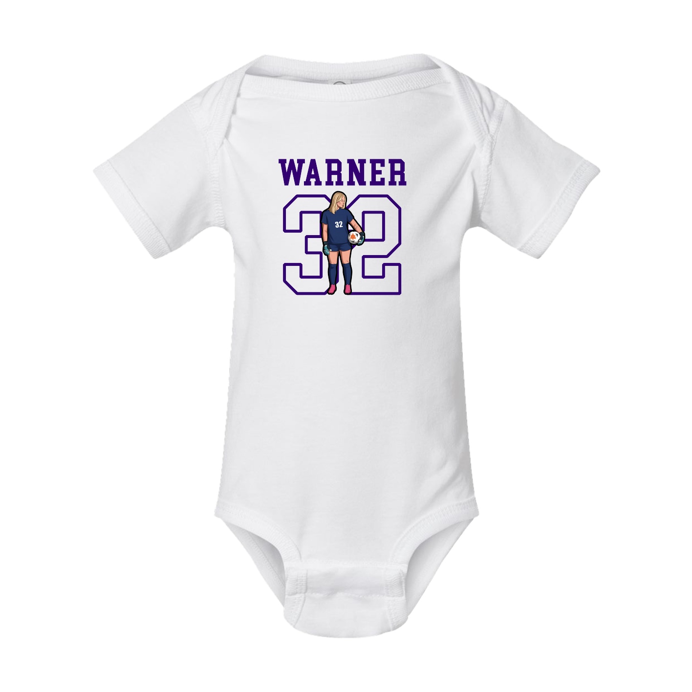 Baby Onesie — Shirsey in White