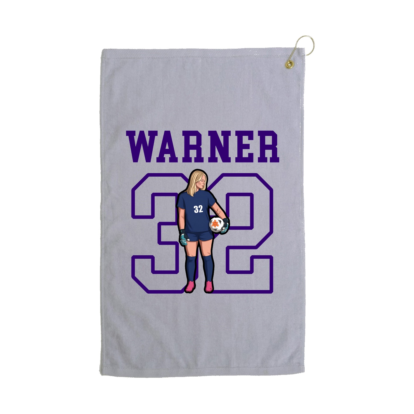 Golf Towel — Shirsey in Grey