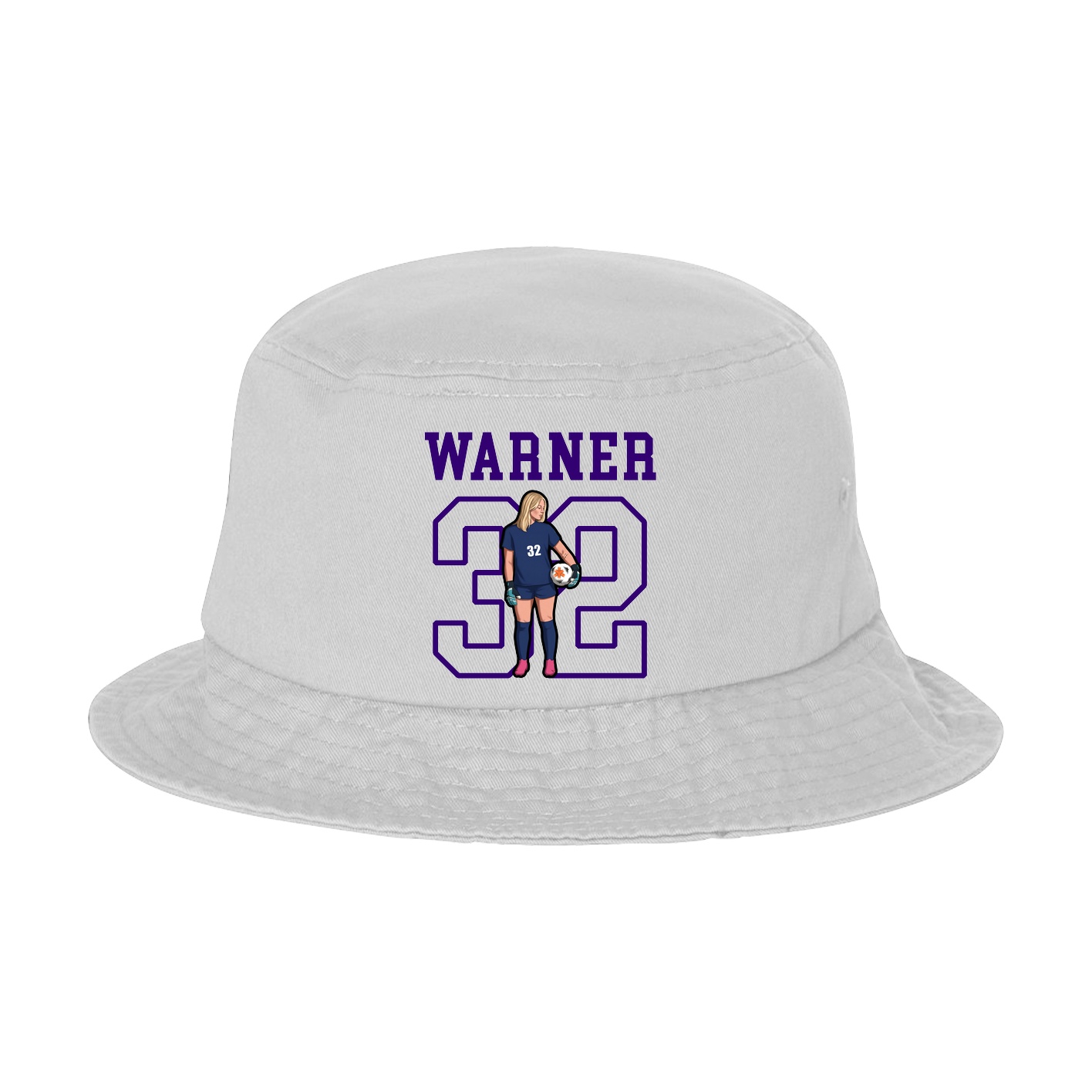 Bucket Cap — Shirsey in White