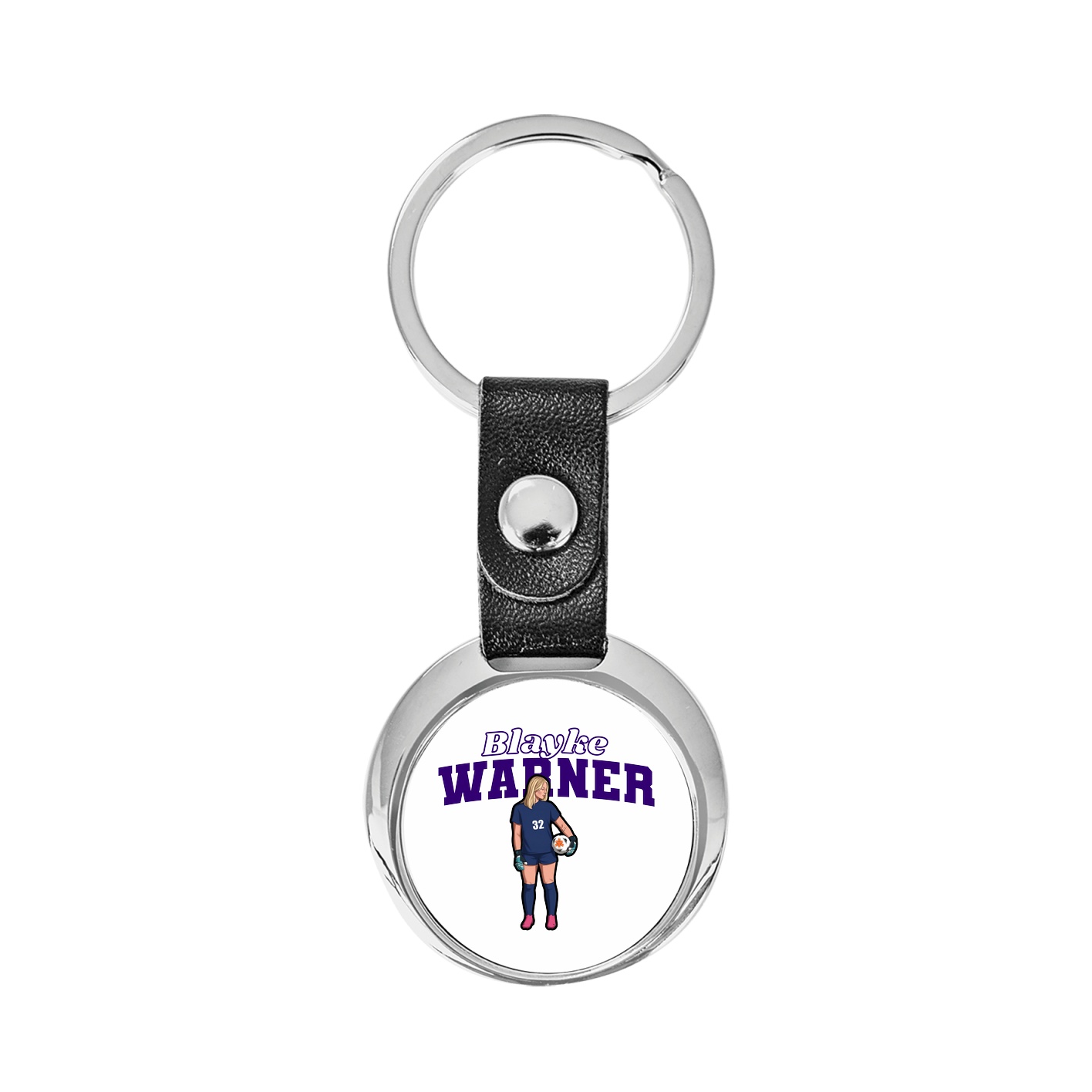 Key Chain — Name Arch in Classic
