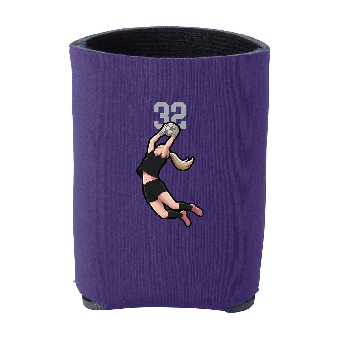 Can Holder — Number Top in Purple