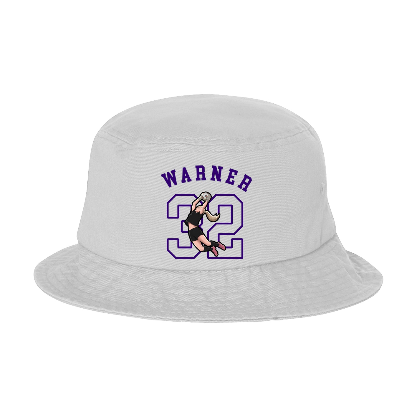 Bucket Cap — Shirsey Arch in White