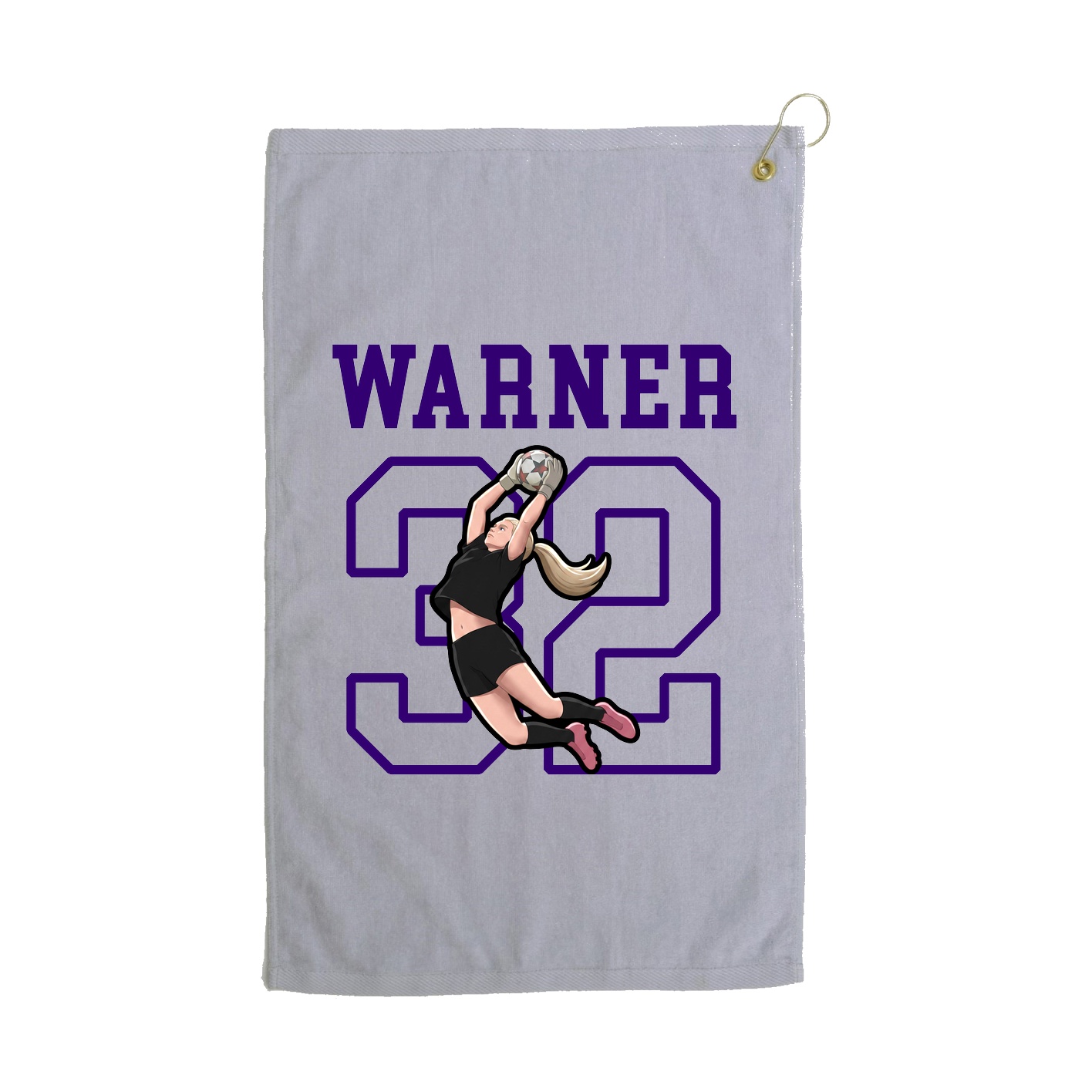 Golf Towel — Shirsey in Grey