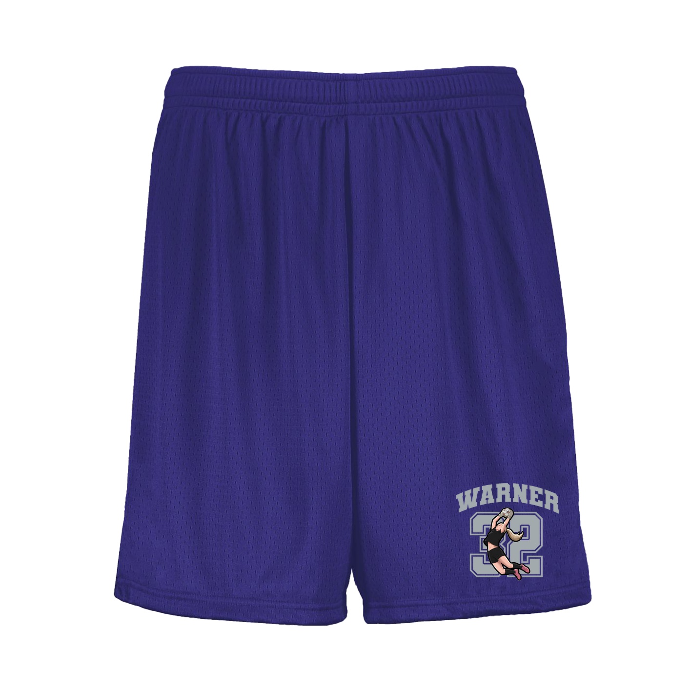 Shorts — Number in Purple