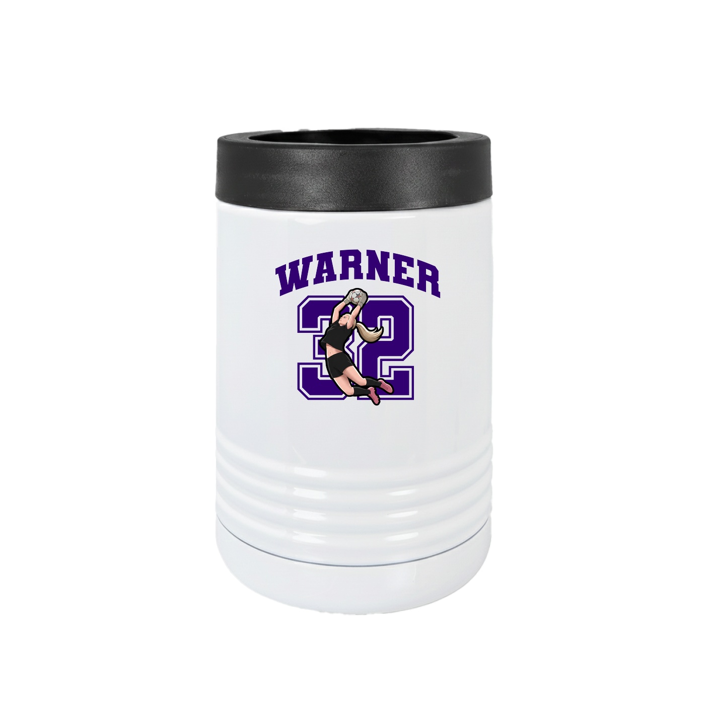 Beverage Holder — Number in White