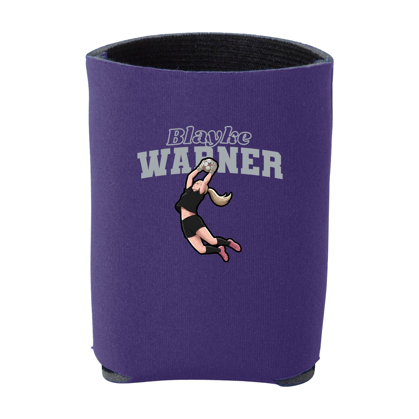 Can Holder — Name Arch in Purple