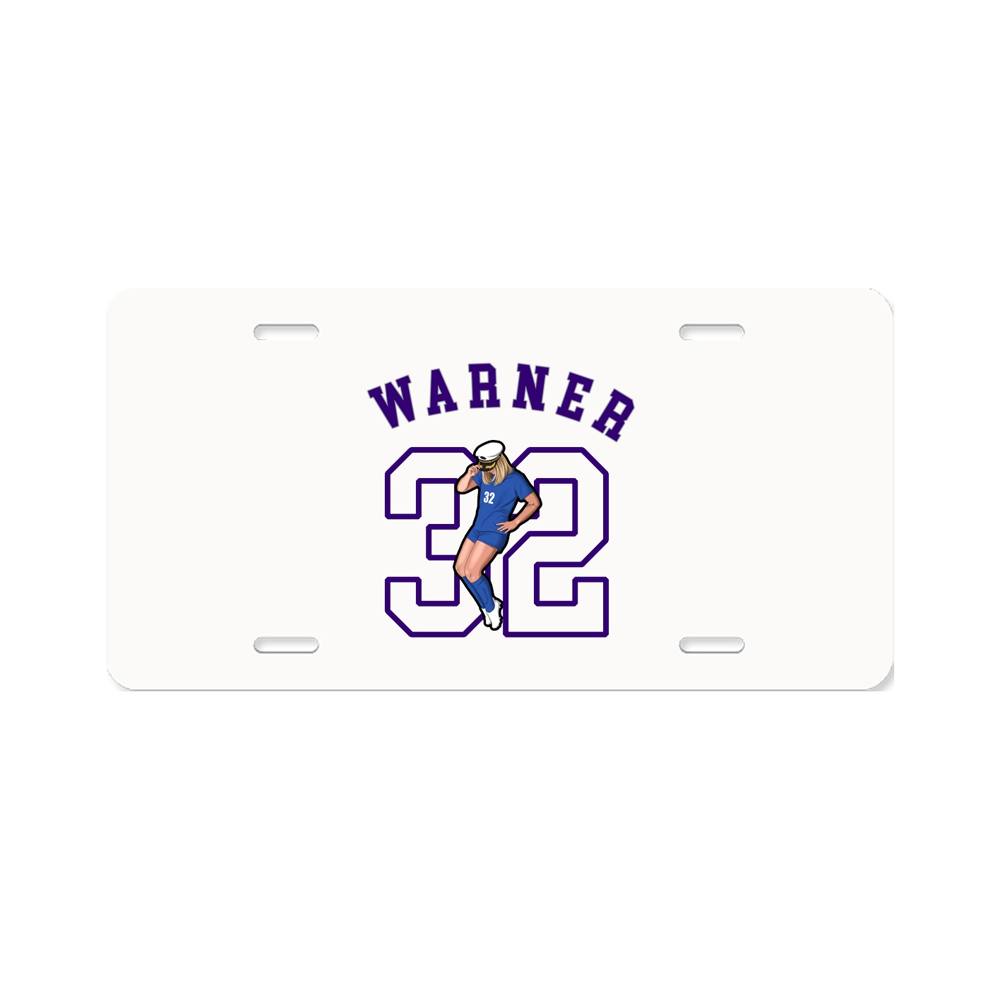 License Plate — Shirsey Arch in Classic