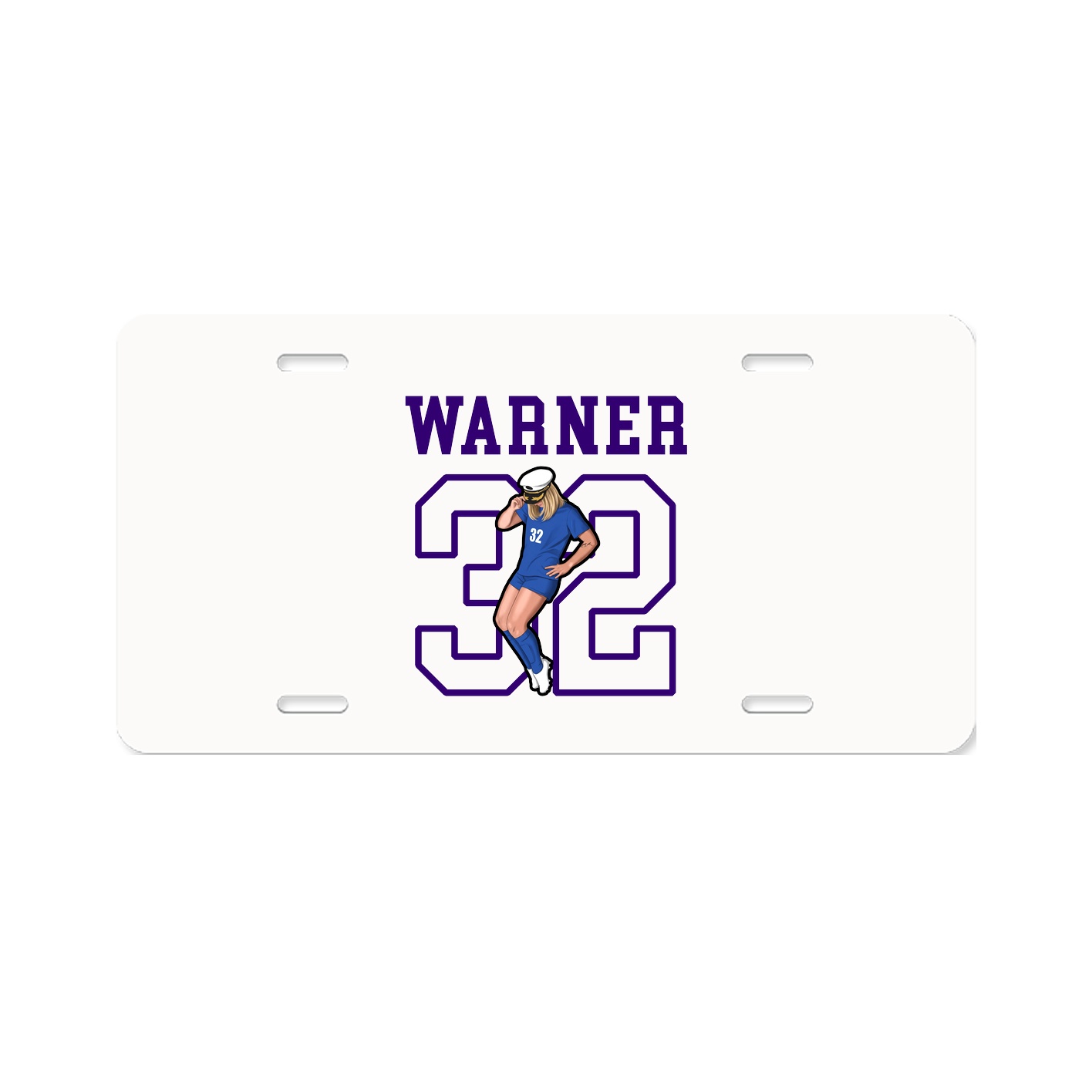 License Plate — Shirsey in Classic