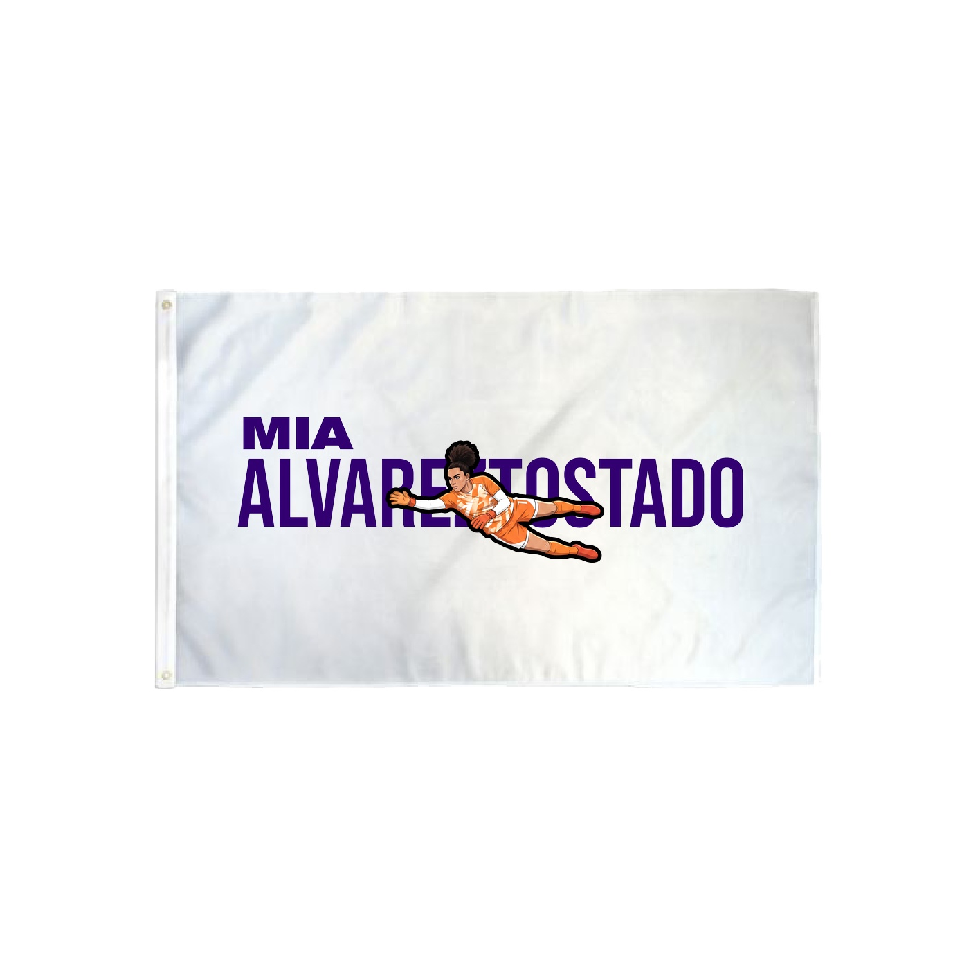 3x5 Flag — Player Name in Classic
