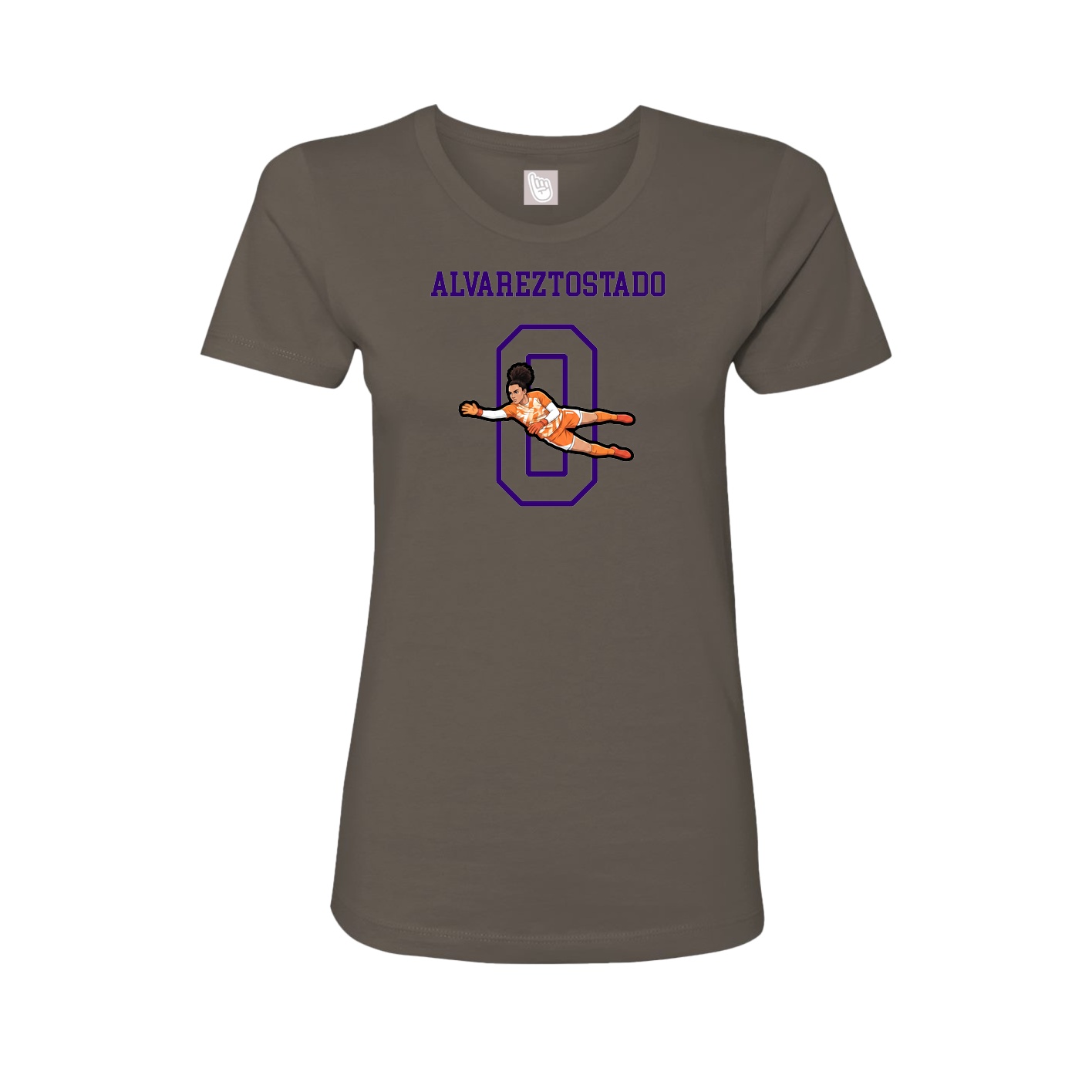 Fitted Women's Tee — Shirsey in Grey