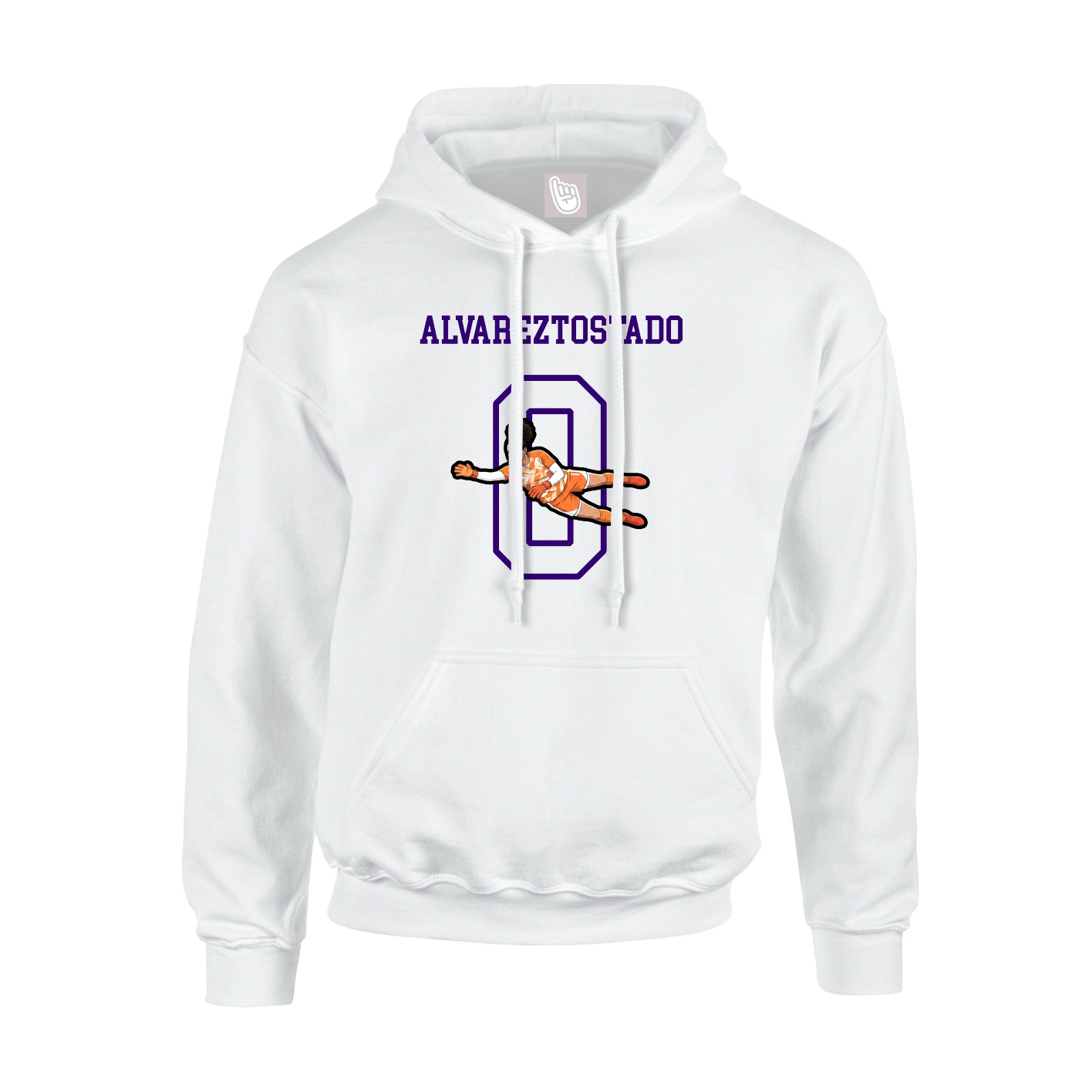 Hoodie — Shirsey in White