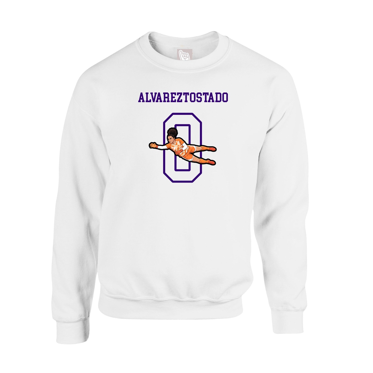 Fleece Crew — Shirsey in White