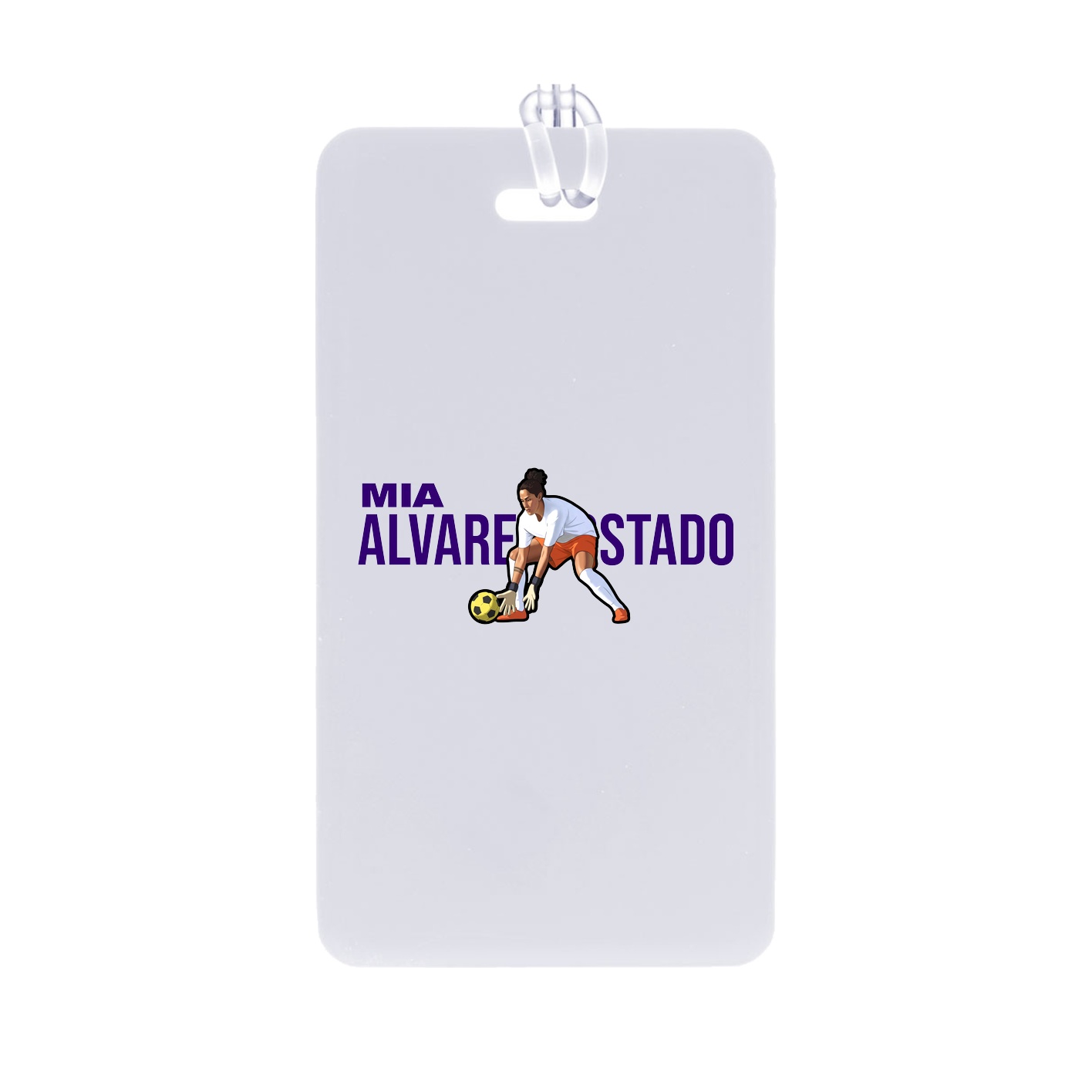 Bag Tag — Player Name in Classic