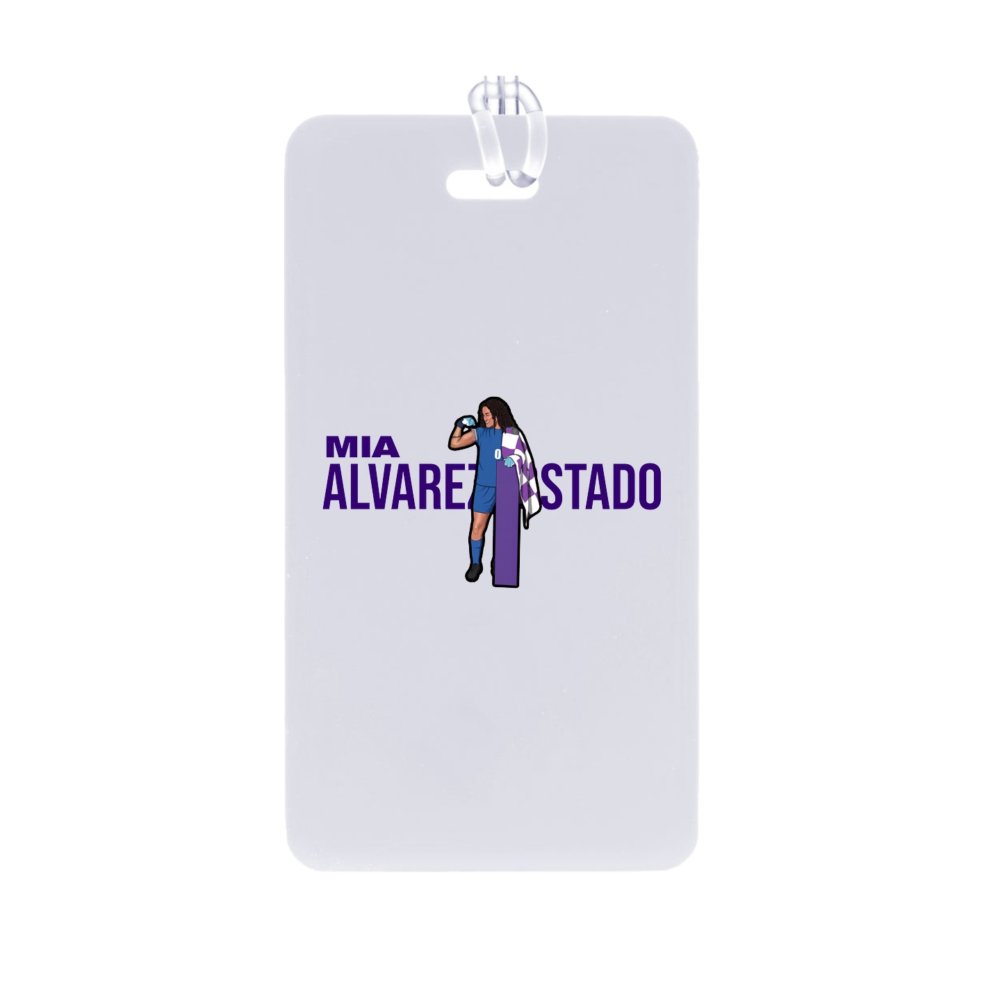 Bag Tag — Player Name in Classic